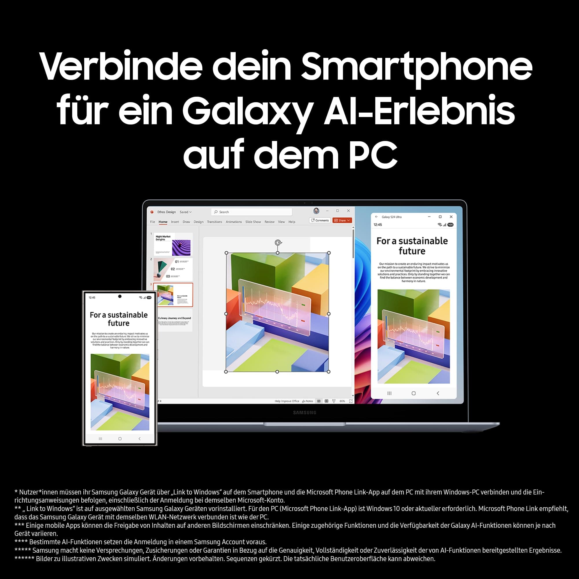 Samsung Galaxy Book4 Edge AI Laptop, Notebook, 15,6"-LCD, Full HD, Snapdragon X Prozessor (X26), 16GB RAM, 512GB Speicher, Copilot+ PC, Sapphire Blue, 3 Jahre Herstellergarantie [Exklusiv auf Amazon] Bild 5