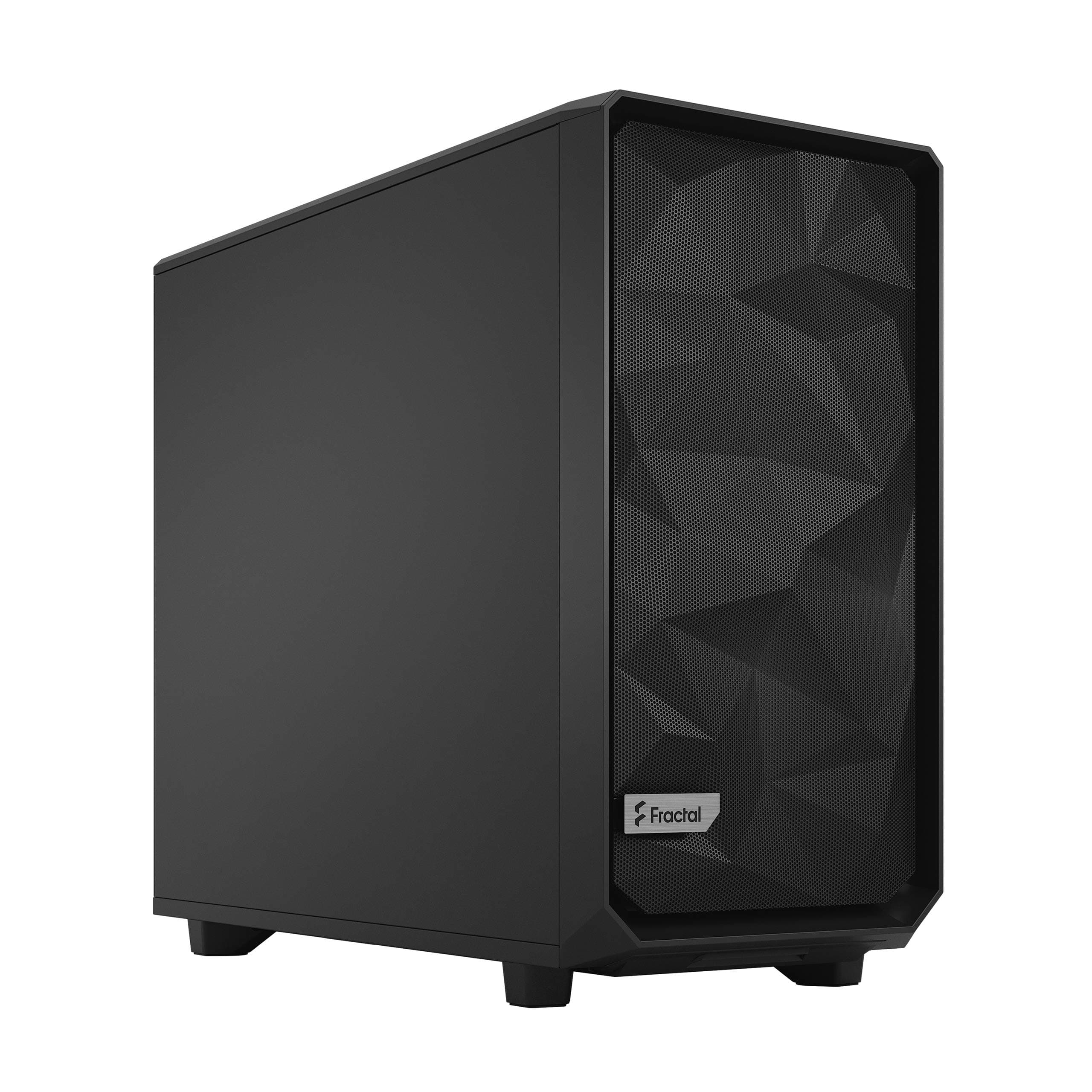Fractal Design Meshify 2 ATX-Gehäuse – Flexibles Design, Hervorragende Belüftung, USB-C-Frontanschluss, Schwarz Bild 2