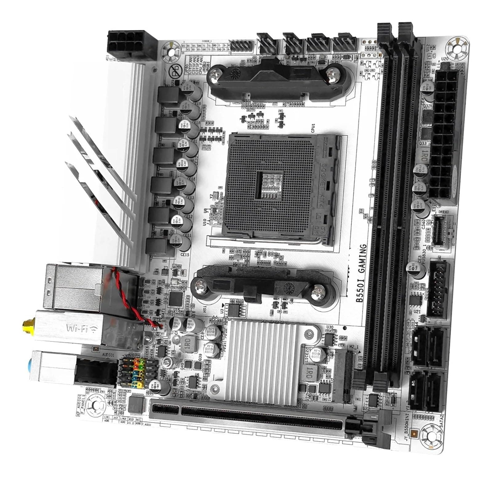 Das B550 AM4 ITX-Motherboard unterstützt Prozessoren der Ryzen R5 4000/5000-Serie DDR4 PCI-E 4.0 B550i Gaming Motherboards