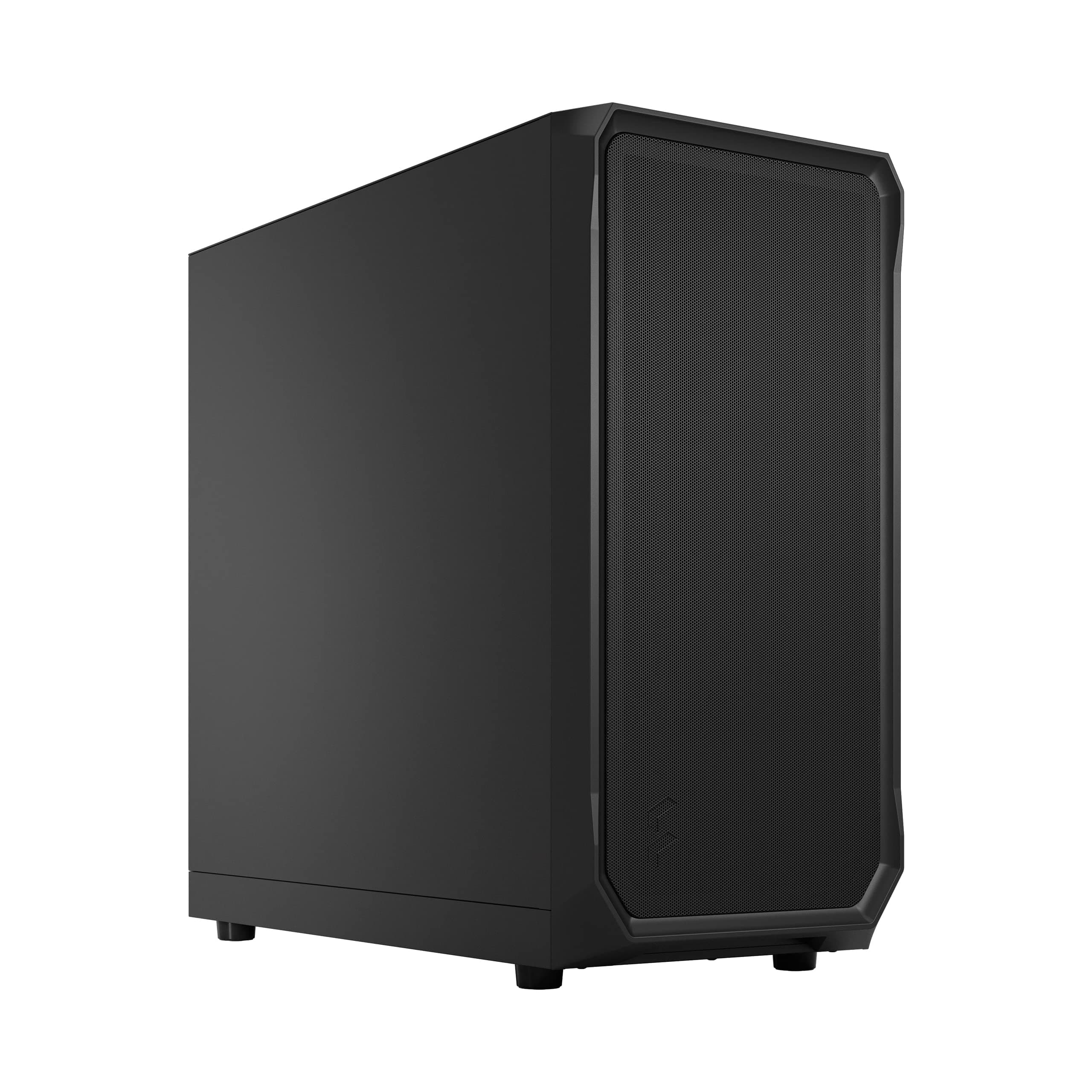 Fractal Design Focus 2 Black Solid - Mesh Front – Two 140 mm Aspect Fans Included – ATX Gaming Case Bild 2