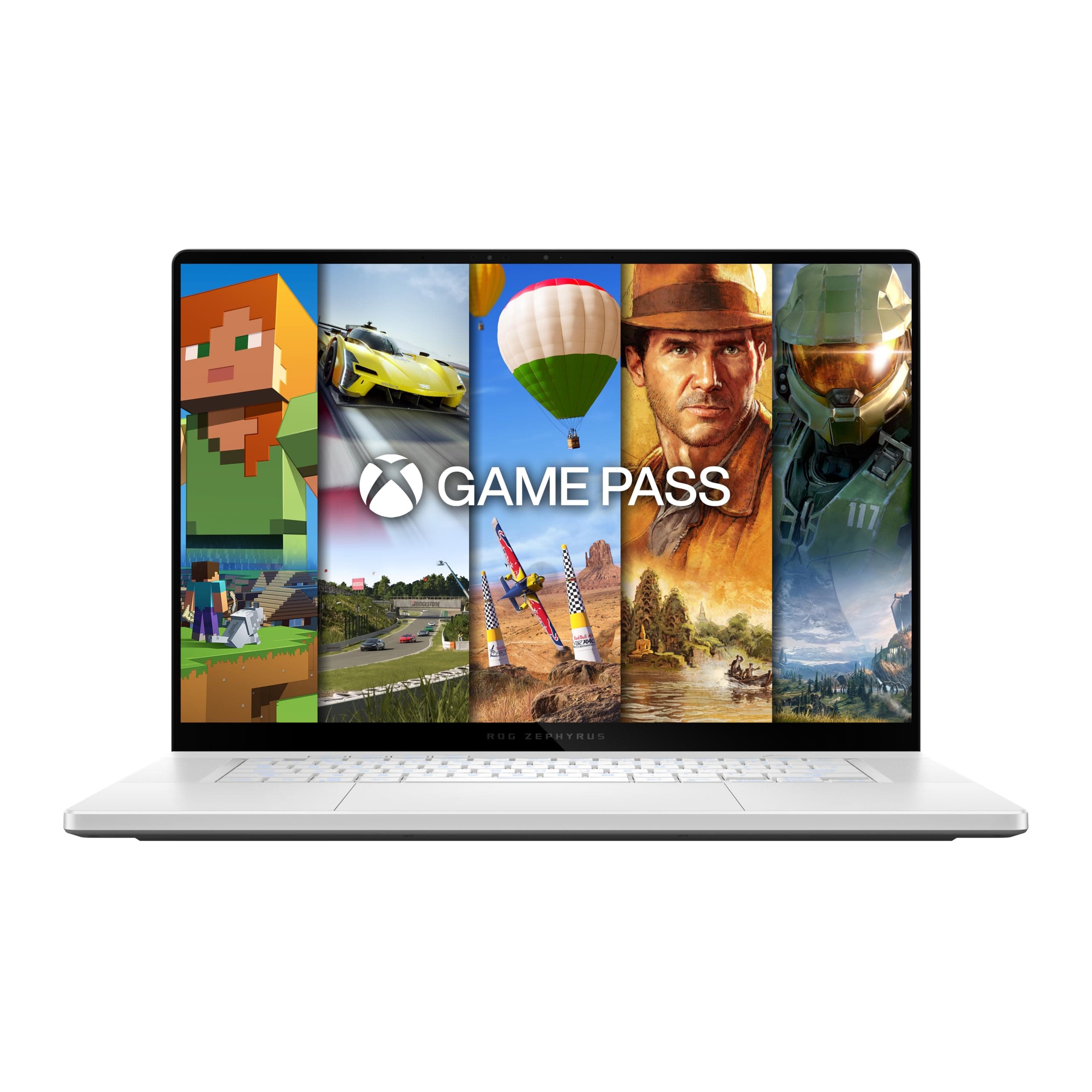 ASUS ROG Zephyrus G16 GA605KM-QR9W 16 Zoll 2,5 K 240 Hz Laptop (AMD Ryzen AI 7, 32 GB RAM, 1 TB SSD, RTX 5060, Windows 11 Home) – Tastatur AZERTY 16" (2.5K) RTX 5060