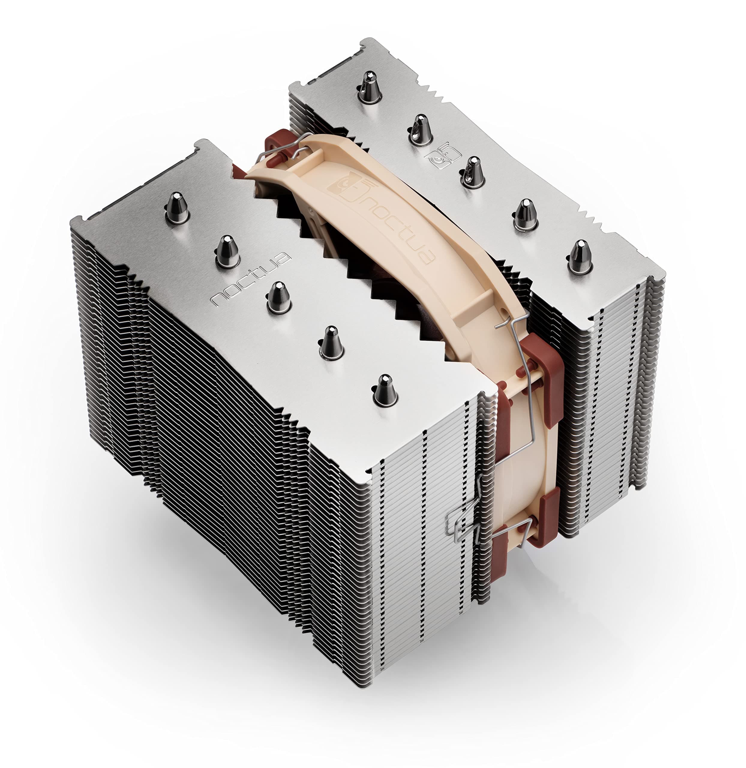 Noctua NH-D12L, Niedriger CPU-Kühler (120mm, Braun) Einzelpack Single Bild 8
