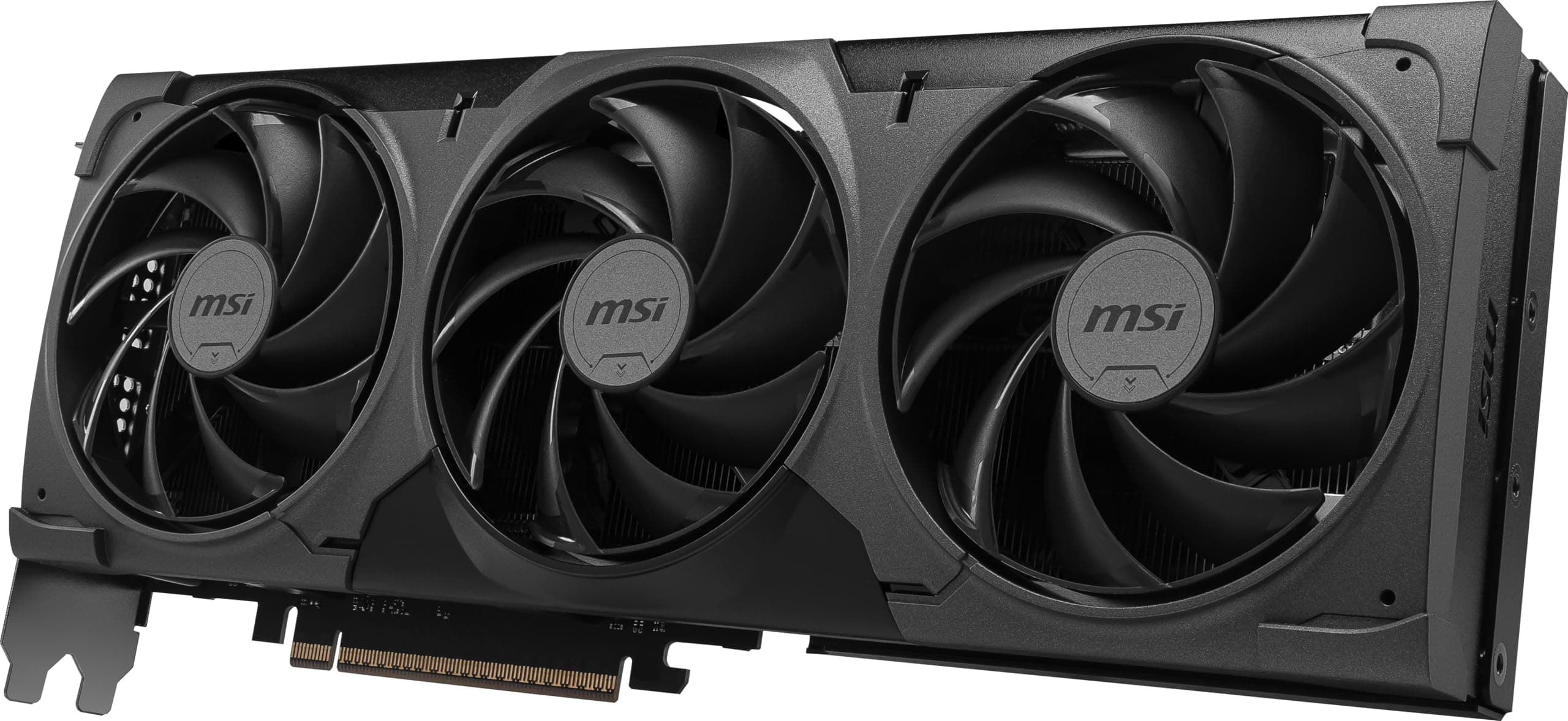 msi Gaming RTX 5070 Ti 16G Ventus 3X OC Black Grafikkarte (16GB GDDR7, 256-Bit, Extreme Performance:2482MHz, DisplayPort x 3 2.1a, HDMI 2.1b, NVIDIA Blackwell Architecture) Bild 2