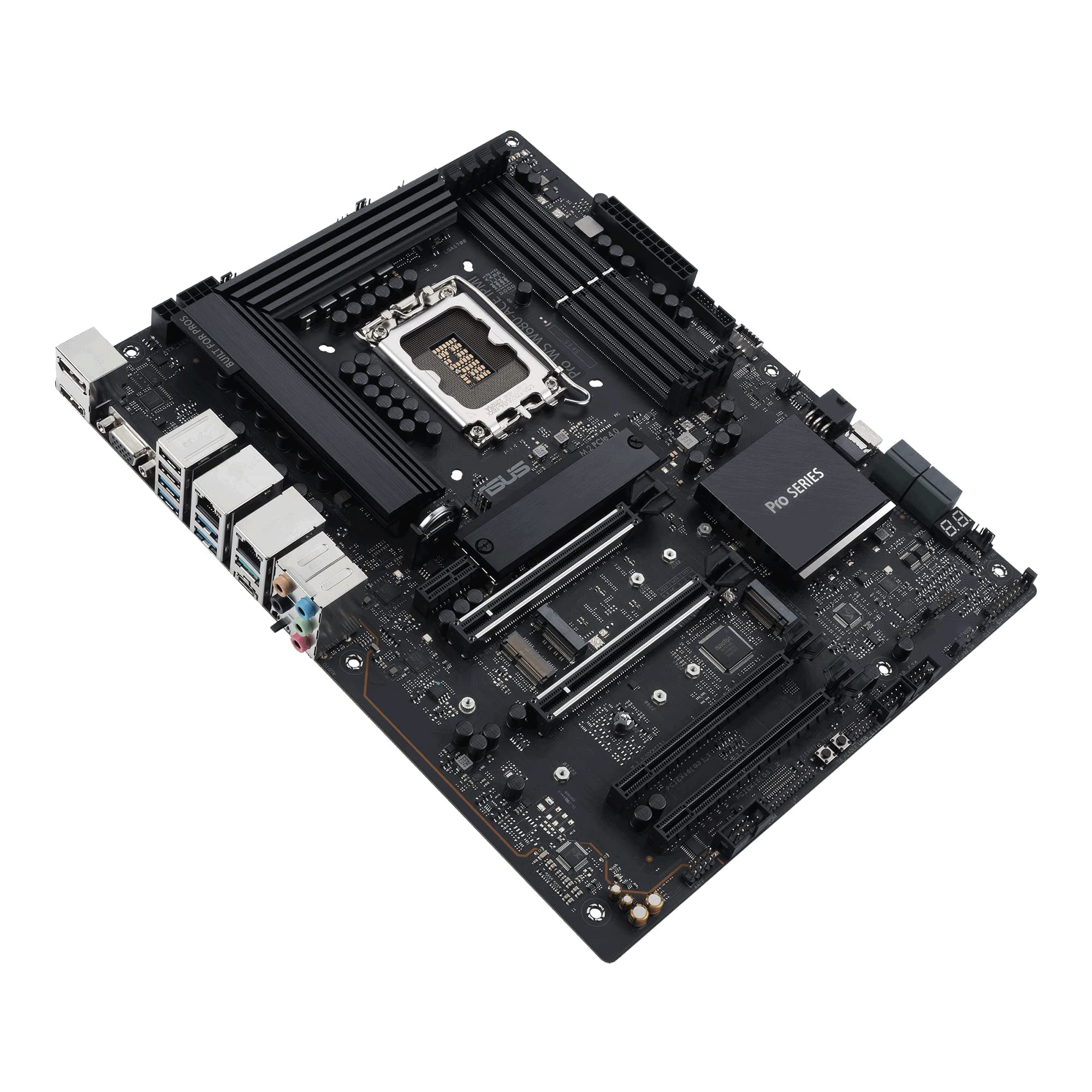ASUS PRO WS W680-ACE IPMI LGA1700 ATX motherboard 4xDDR5 8xSATA DisplayPort 1.4 D-Sub Mainboard Intel Sockel 1700 Core i Remote Management HDMI Bild 7