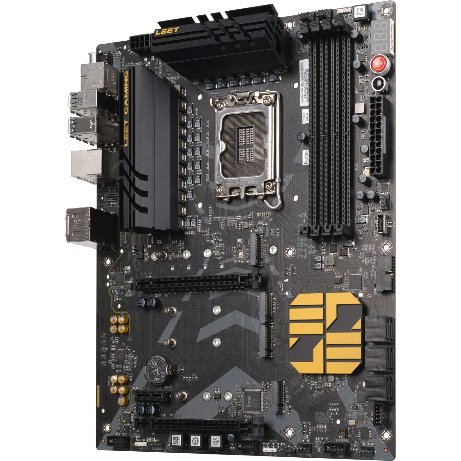 ECS Festplatten Marke MB Z790, LEET Gaming Z790, LGA 1700, 4DDR5, 1PCI -EX16G5, 3 M.2, 4SATA SSD, GLAN, HDMI/DP, OC Bild 3