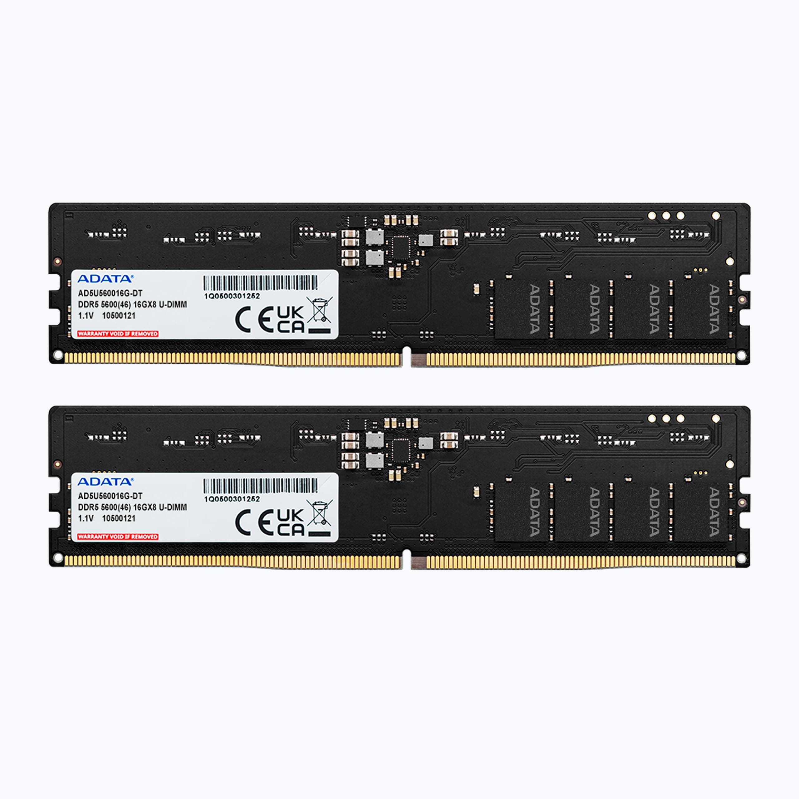 ADATA Arbeitsspeicher DIMM 32 GB DDR5-5600 (2X 16 GB) Dual-Kit Bild 2
