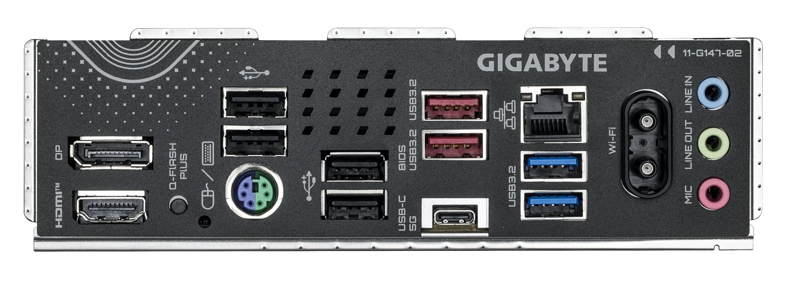 GIGABYTE B850 Gaming WIFI6 Motherboard - AMD Ryzen 9000 Serie CPUs, 6+2+2 Phasen digitales VRM, bis zu 8200MHz DDR5 (OC), 1xPCIe 5.0 + 2xPCIe 4.0 M.2, GbE LAN, WiFi 6, USB 3.2 Gen 2 Bild 7