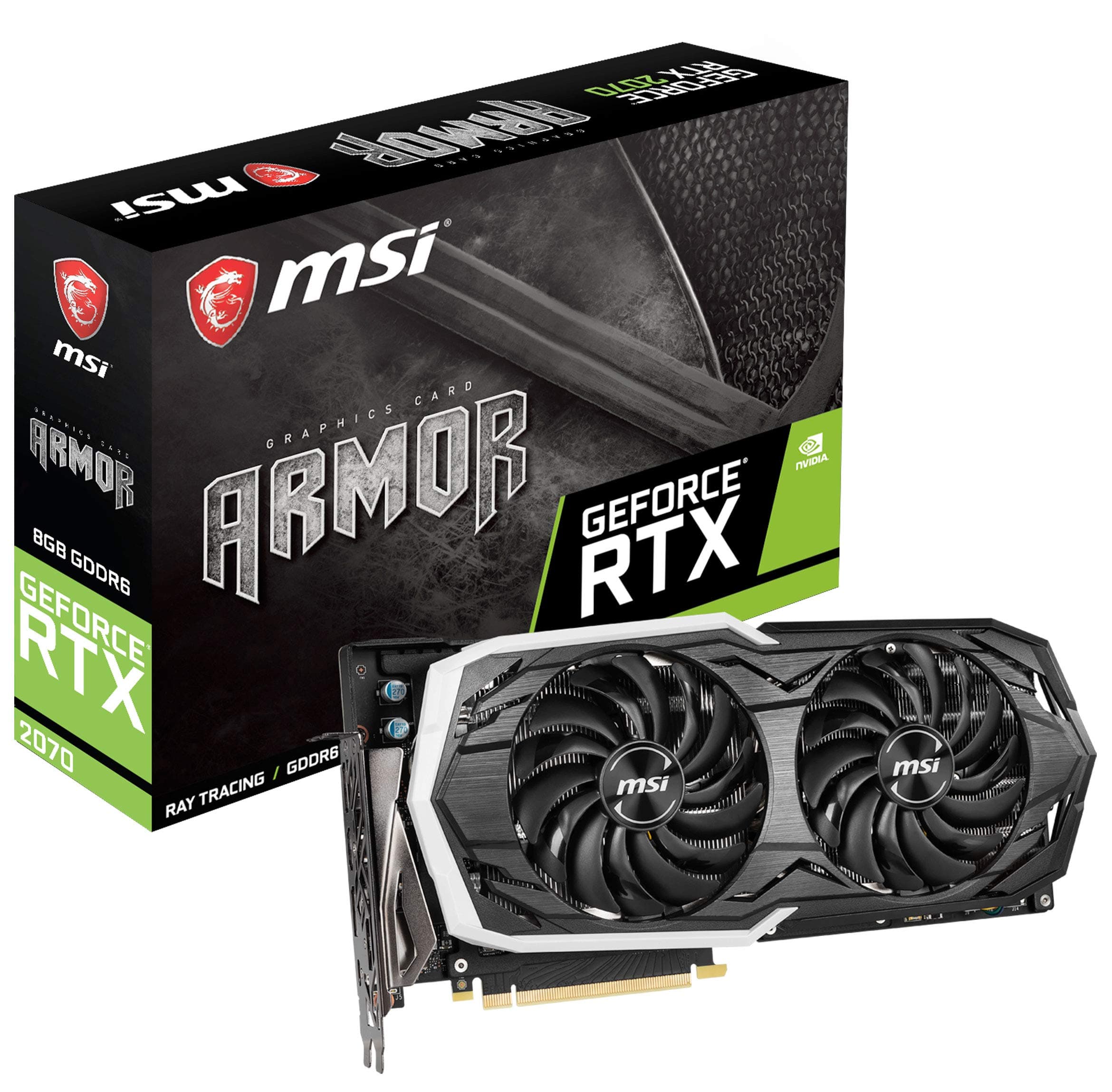 MSI RTX 2070 Gaming Z 8G GeForce 256-Bit HDMI/DP/USB Ray Tracing Turing Architecture Grafikkarte Bild 2