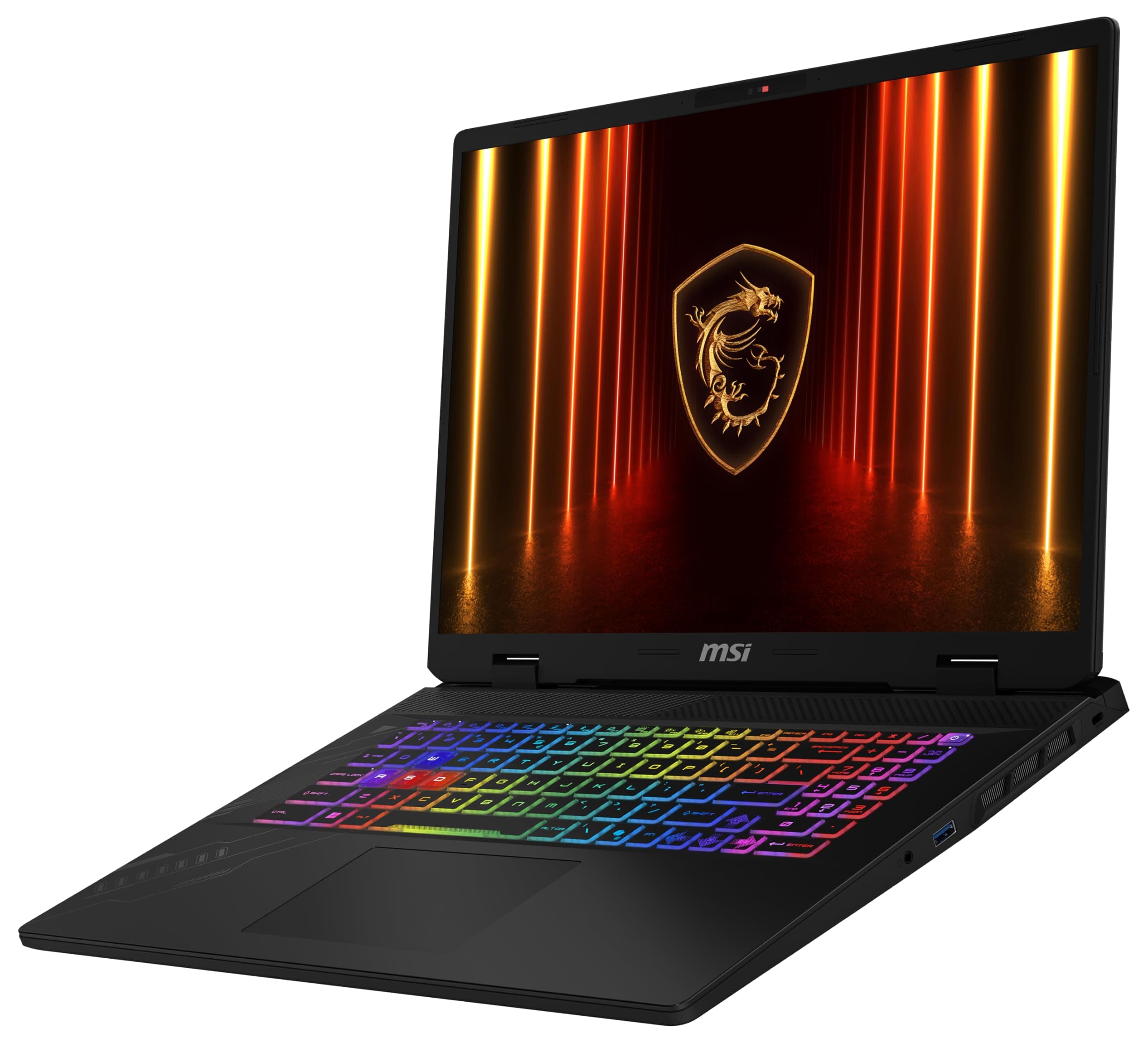 MSI Crosshair A17 HX, Gaming-Laptop, 17" QHD+ 240 Hz Display, AMD Ryzen™ 9 8940HX, NVIDIA GeForce RTX 5070, 32 GB RAM, 1 TB SSD, Windows 11 Home, QWERTZ Tastatur, Cosmos Grau, D8WGKG-010 AMD Ryzen™ 9 8940HX Processor RTX5070 Bild 7