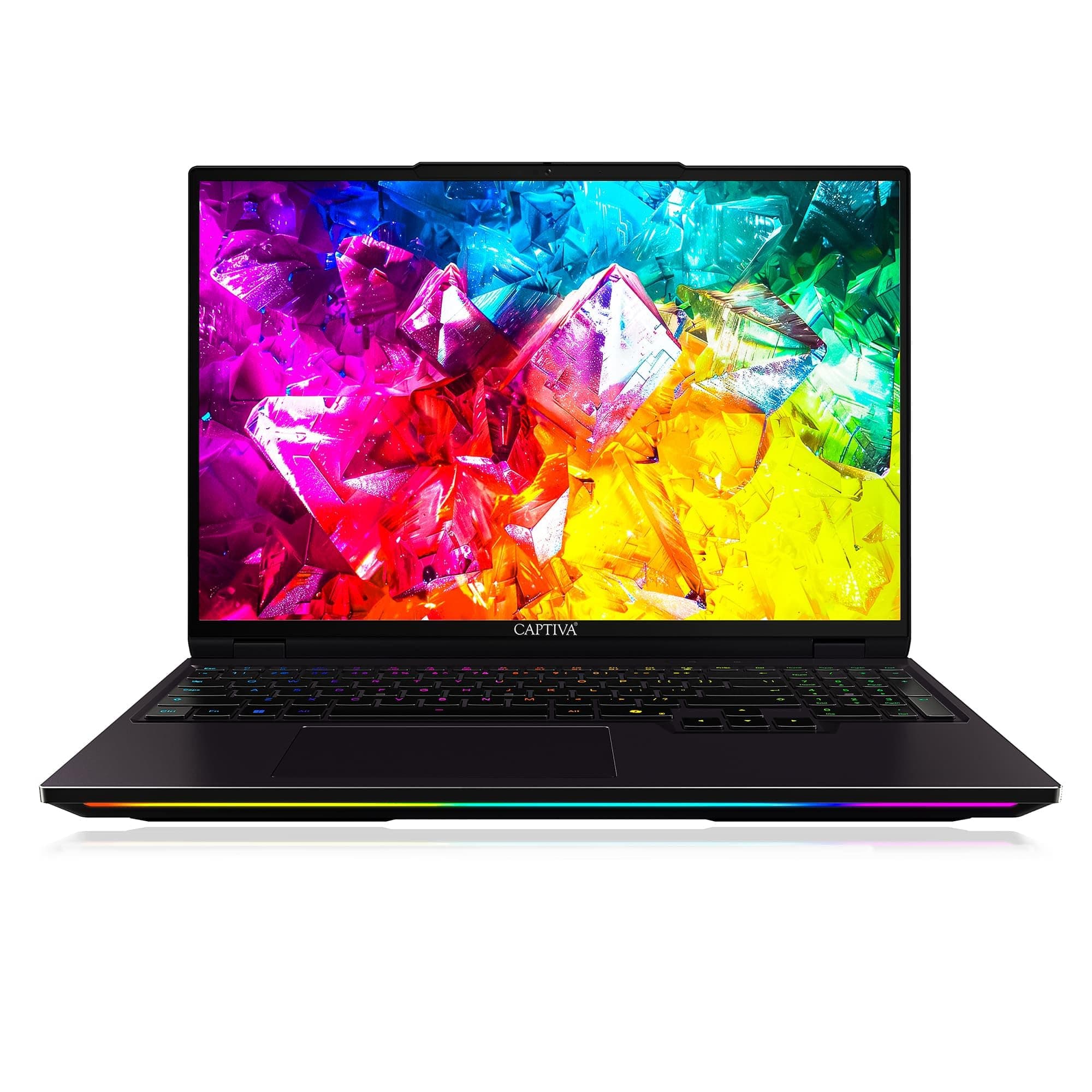 Captiva Notebook Highend Gaming R92-257 | AMD Ryzen 9 9955HX | 32GB DDR5 RAM | GeForce RTX 5080 16GB | 2 TB SSD | 16 Zoll WQXGA 300Hz | ohne OS Bild 2