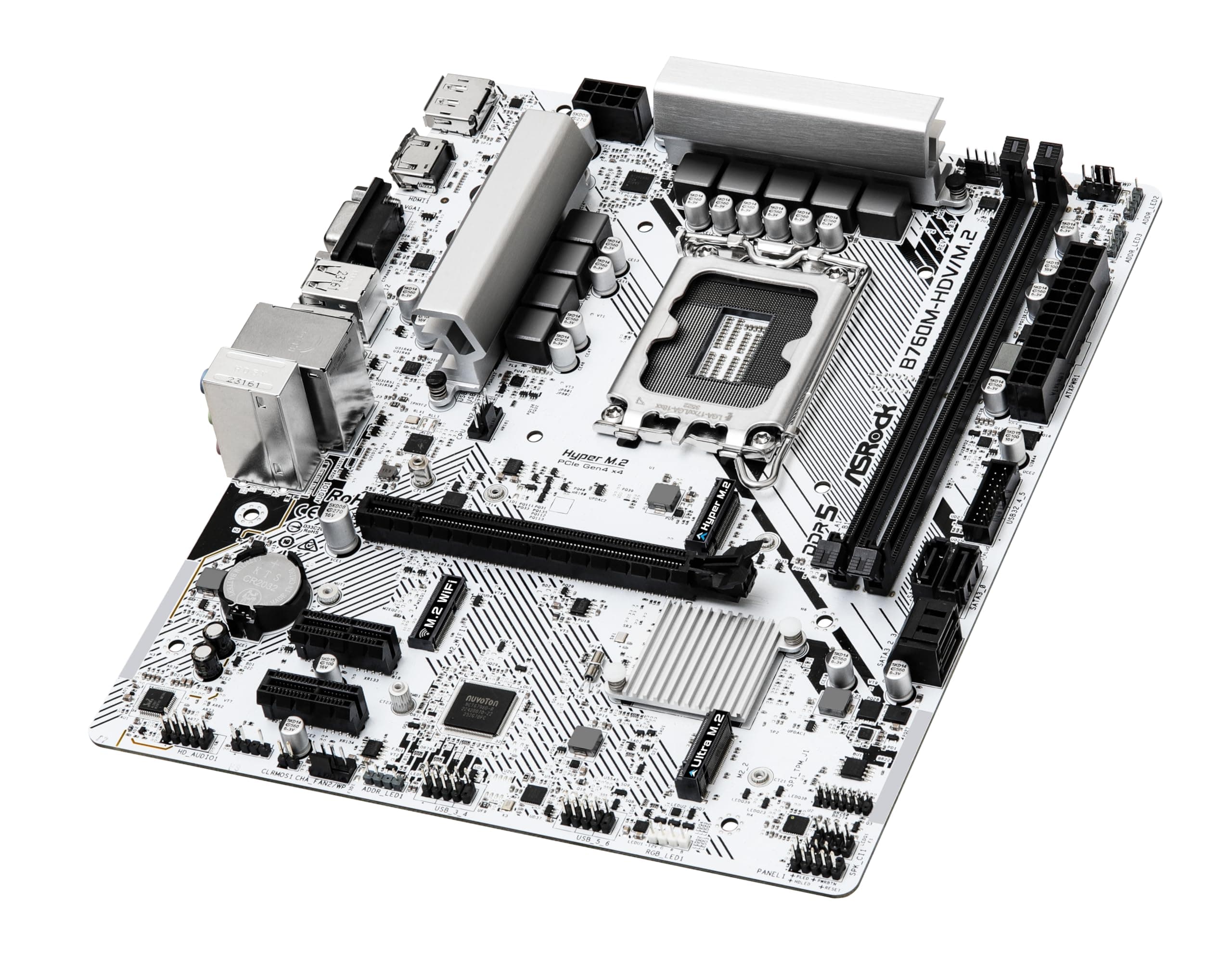 ASROCK Carte Mère B760M-HDV/M.2 DDR5 (Intel LGA 1700) Micro ATX Bild 7