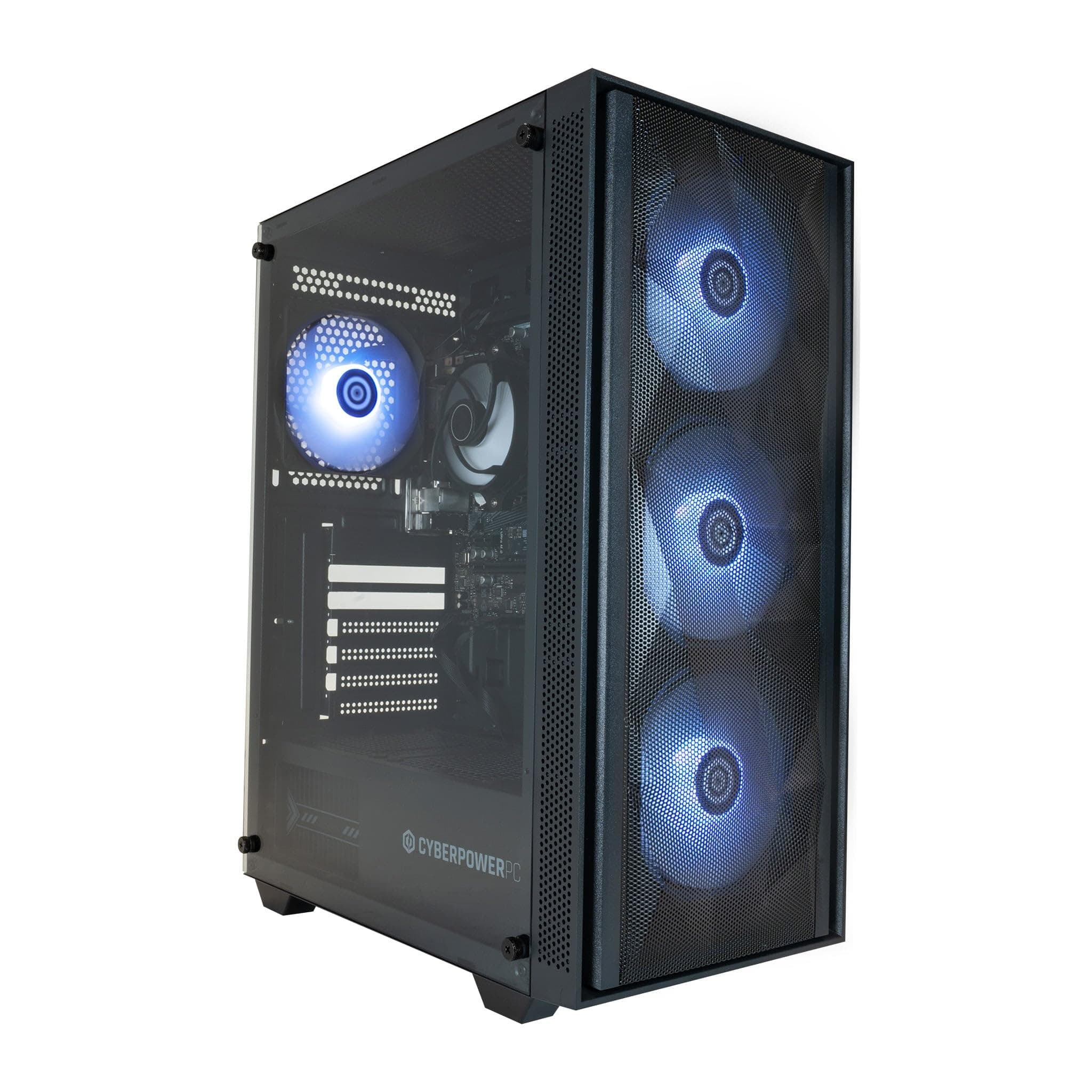 CYBERPOWERPC Regiment Gaming PC - AMD Ryzen 5 8500G, 16GB RAM, 500GB NVMe SSD, 450W PSU, Wi-Fi, Windows 11, Sylph AMD Ryzen 5 8500G with Radeon Graphics
