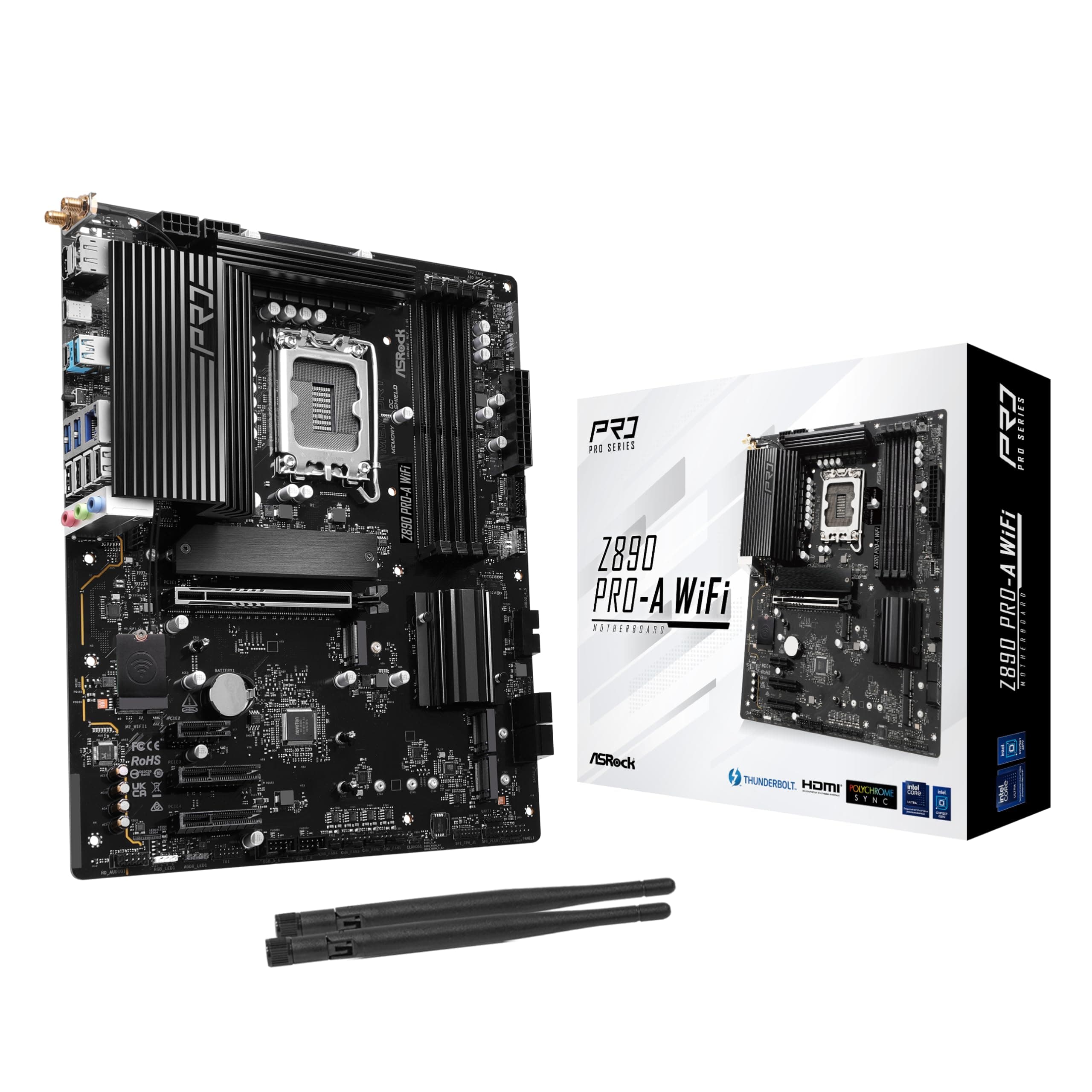 ASRock Z890 Pro-A W 90-MXBP60-A0UAYZ Bild 2