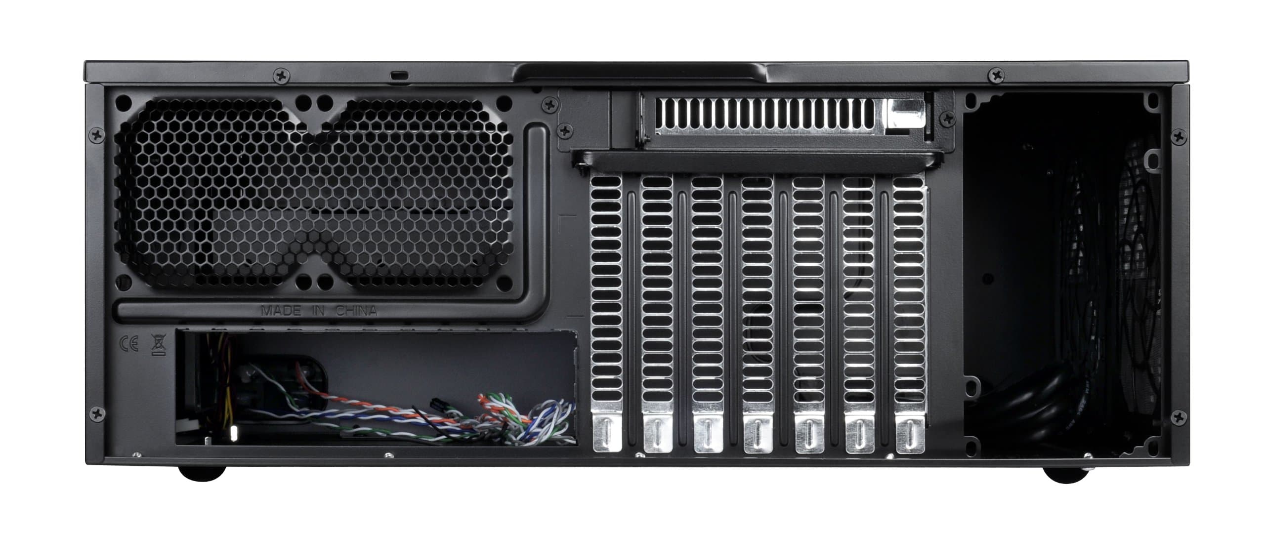 SilverStone SST-GD09B - Grandia HTPC ATX Desktop Gehäuse mit hochleistungsfähigem und geräuscharmen Kühlsystem, schwarz Bild 7