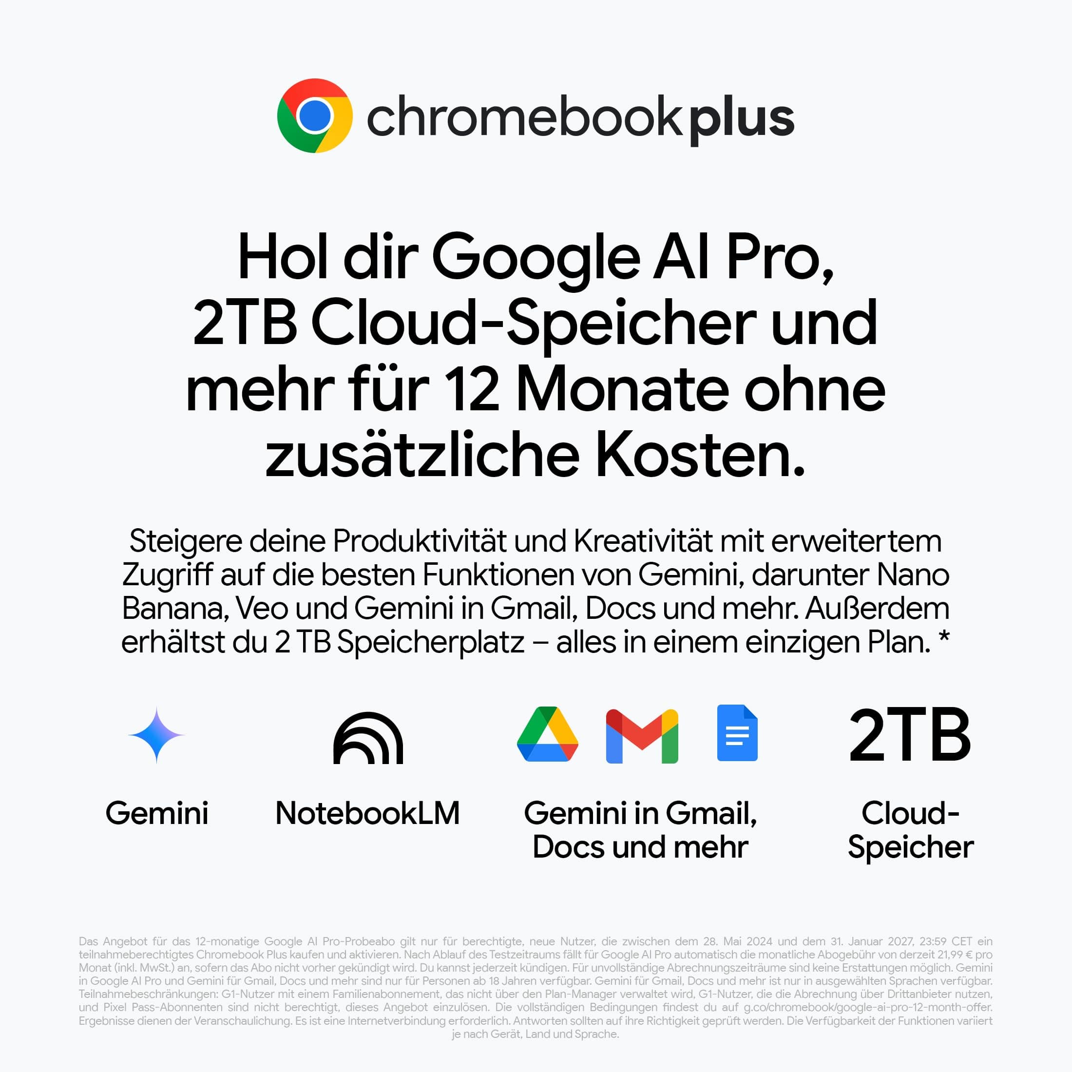 Lenovo Chrome Laptop | 14"WUXGA OLED Touch Display | MediaTek Kompanio Ultra 910 | 16GB RAM | 256GB SSD | ARM Immortalis G925 MC1 Grafik | ChromeOS | QWERTZ | Beleuchtet | Grau | 3 Monate Premium Care Bild 8