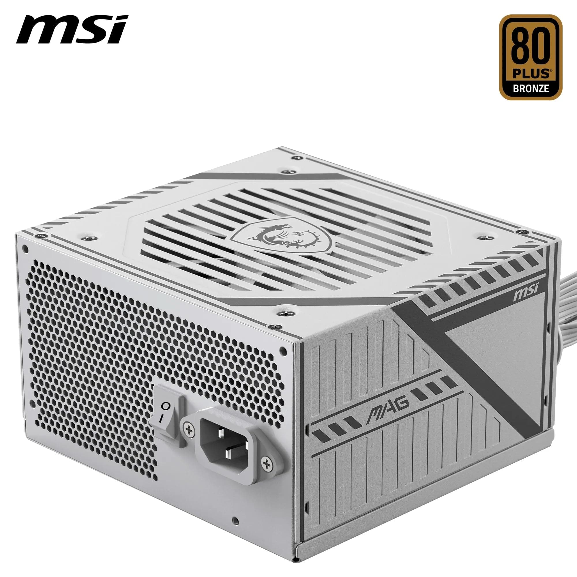 MSI MAG A650BNL Netzteil, 650W, 80 Plus Bronze, ATX PSU Bild 3