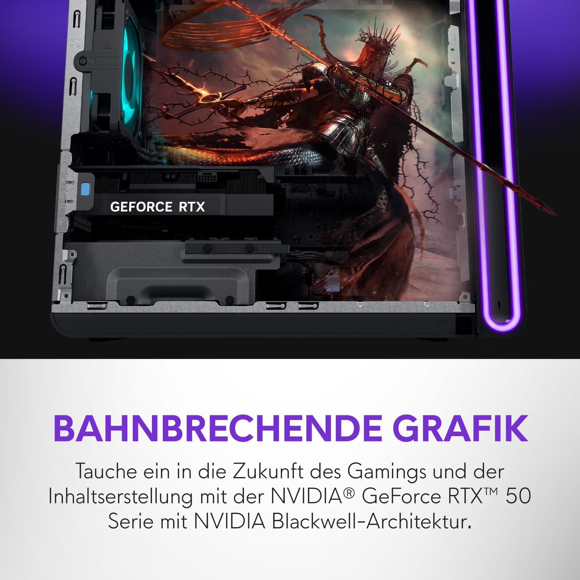 Alienware Aurora Gaming-PC ACT1250 – Intel Core Ultra 7 265KF Series 2, Nvidia GeForce RTX 5070, 32 GB DDR5, 1 TB SSD, Flüssigkühlung, 1000W Netzteil, Windows 11 Home, Seitenscheibe – Schwarz Basalt Intel Core Ultra 7 265KF 32 GB 1 TB NVIDIA RTX 5070 Bild 8