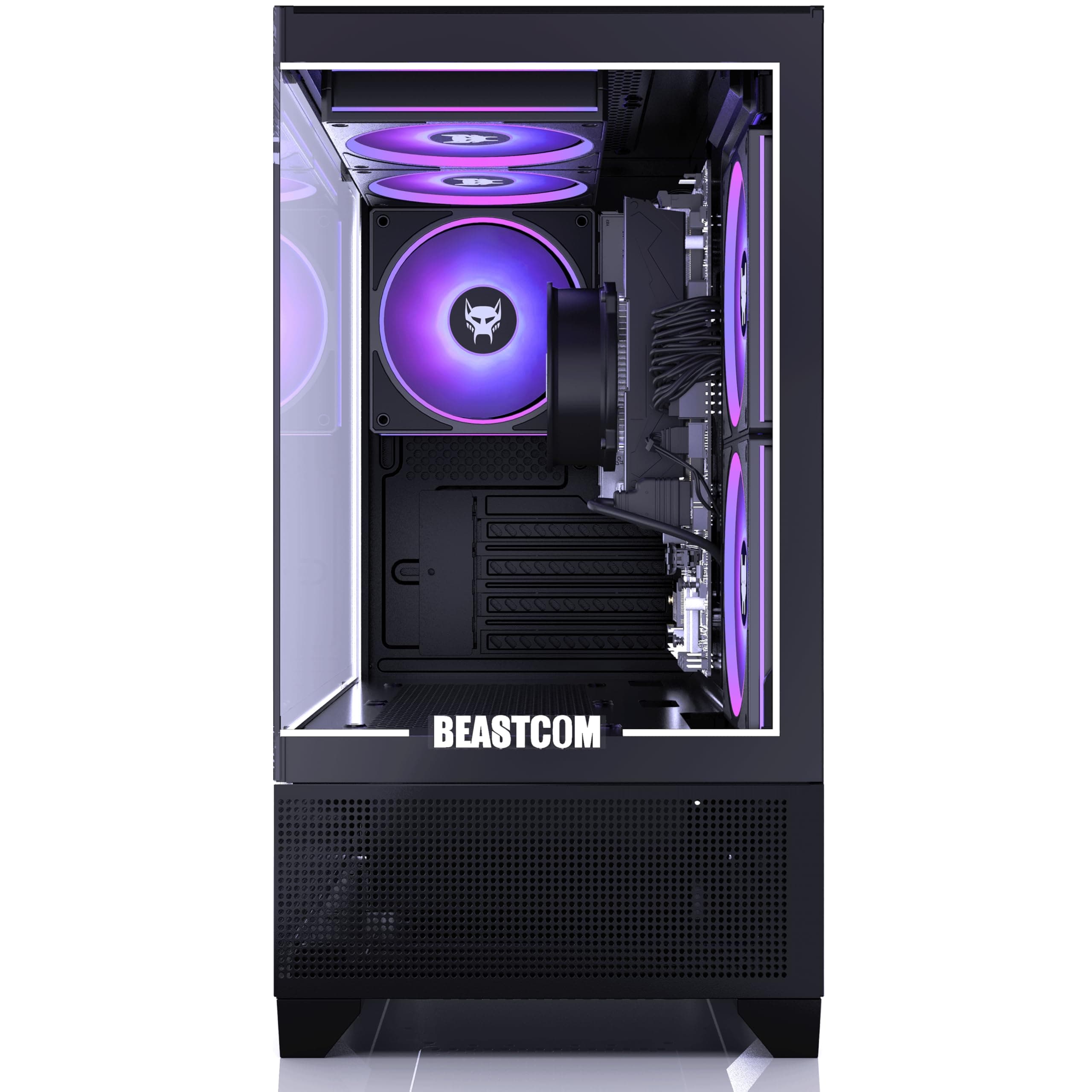 BEASTCOM Q3 Essential Gaming PC, AMD Ryzen AI 6X 5,00GHz 12 Threads, 4K Radeon 760M 8 Kern Grafik, 16GB RAM, 1TB SSD, WiFi, Win 11 Pro Q3-817X2 Bild 3