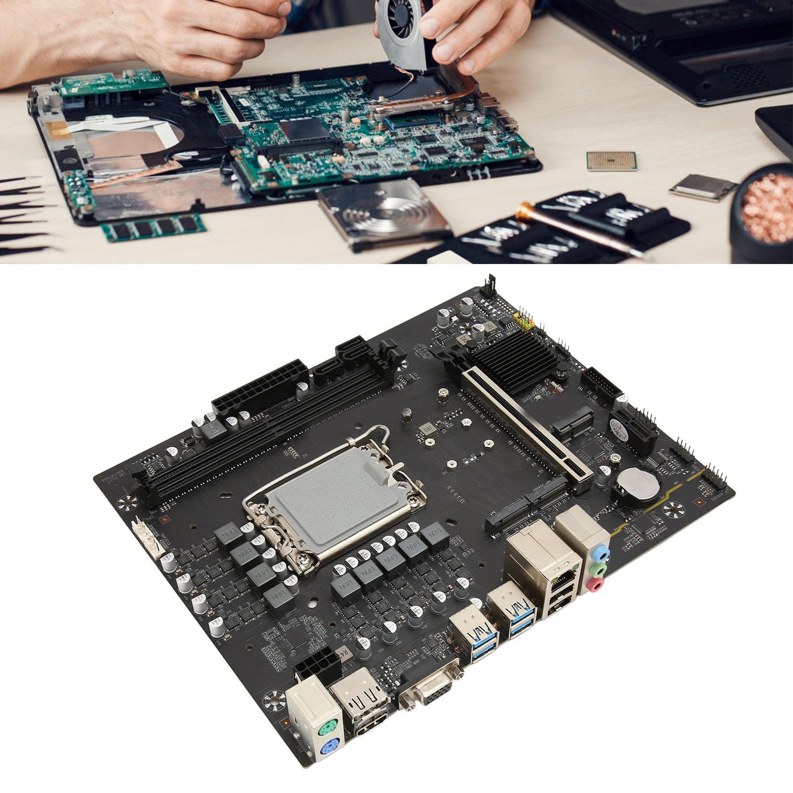 Gaming-Mainboard B760 M5, Unterstützt LGA 1700 Prozessoren, DDR5 Dual-Channel, PCIe 4.0, Ultraschnelle Konnektivität Bild 7