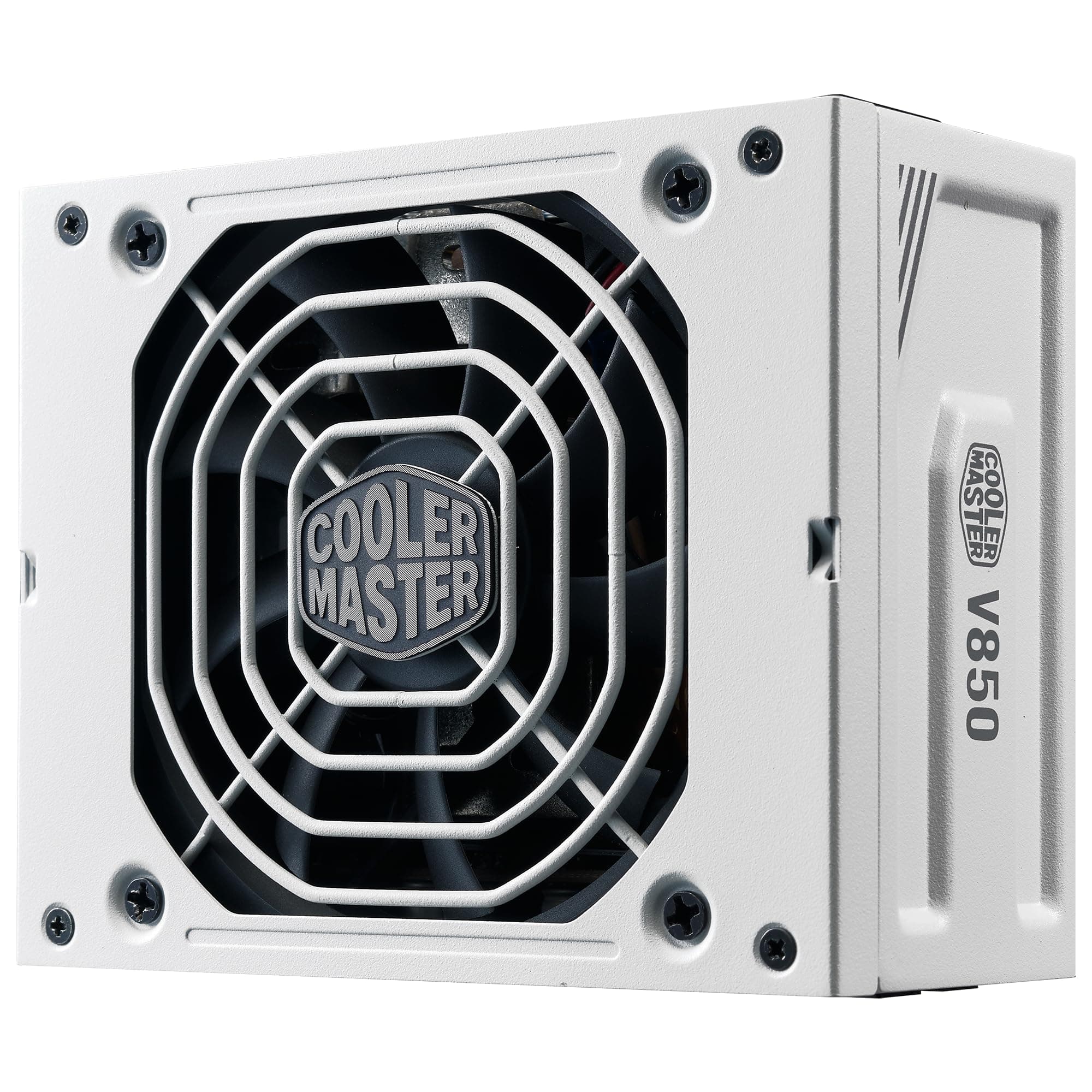 Cooler Master V850 SFX Gold ATX 3.1, EU-Stecker – 850 W 80 Plus Gold PC-Netzteil, vollmodulares Netzteil, SFF/mini-ITX-Netzteil, 92-mm-FDB-Lüfter, PCIe-5.1-Kabel, SFX-auf-ATX-Halterung - Weiß