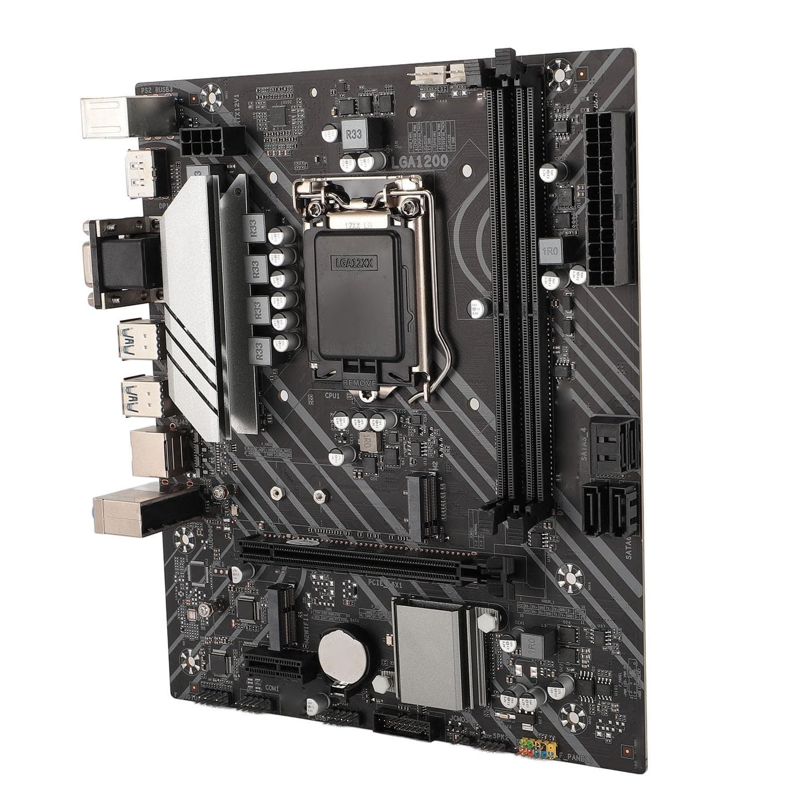 Z490 Gaming-Motherboard, 1000 Mbit/s LAN-Gaming-Motherboard – Dualer DDR4-Speicher, M.2-Steckplatz, LGA 1200-Sockel, Unterstützt Kerne der 10. und 11. Generation Bild 2