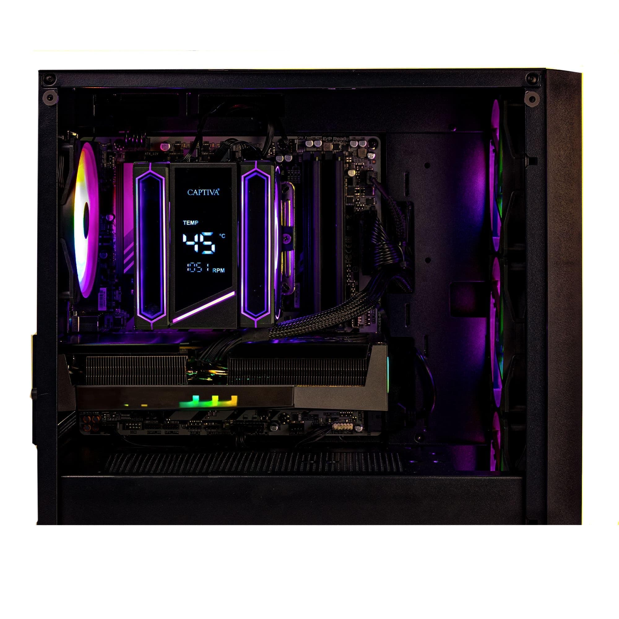 Captiva PC Highend Gaming R10-0389 | AMD Ryzen 7 7800X3D | 32GB DDR5 RAM | Radeon RX 9070 XT 16GB | 2 TB SSD | Windows 11 Home Windows 11 Home 2000.0 GB 32.0 GB Bild 7