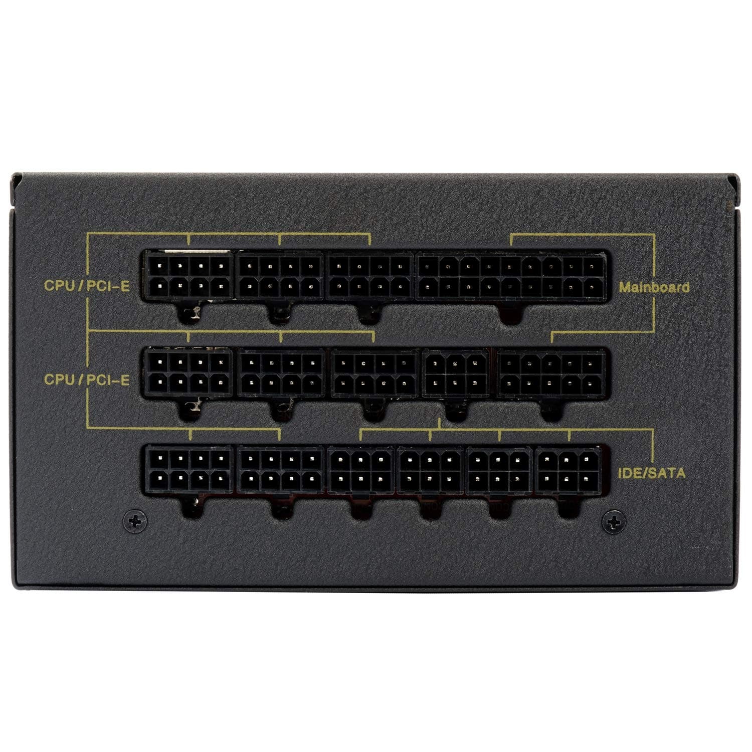 iTek für PC GF650 EVO – 650 W, HDB Hydraulic Dynamic Bearing 12 mm, aktiver PFC-Schutz, Effizienz-Zertifizierung 80 Plus Gold, semi-modulares Free Plug, Giapp Kondensatoren, ITPSEGF650 Bild 5