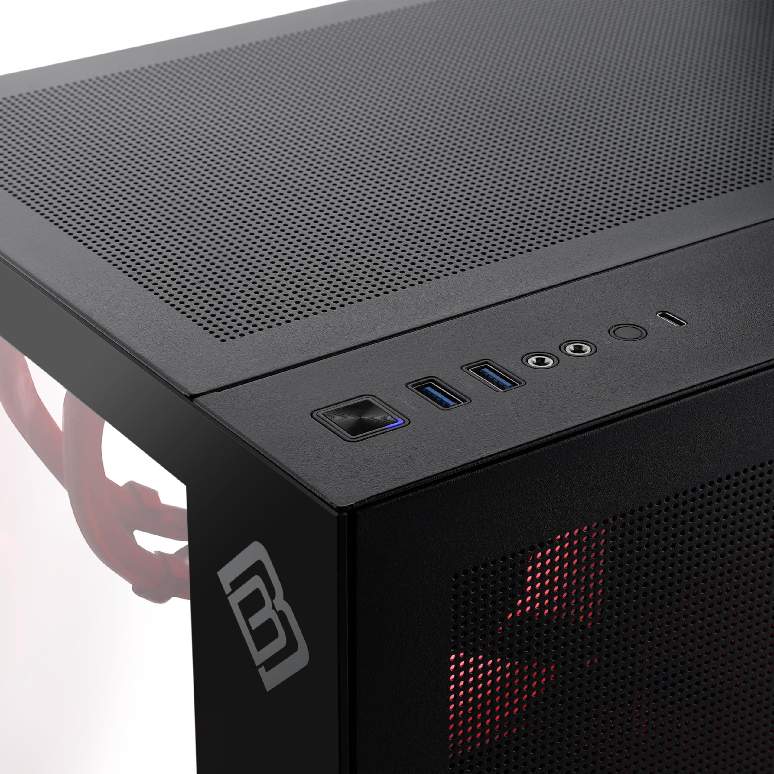 Gaming PC mit Windows 11 Home | AMD Ryzen 7 5700X 8X 3.4 GHz | RX 9060 XT (16 GB) | 4000 GB M.2 NVMe | 64 GB DDR4 RAM | WLAN | Computer für Zocker, Gamer Desktop Rechner zum Spielen | A15498 4000.0 GB 64.0 GB RX 9060 XT Windows 11 Home Bild 2