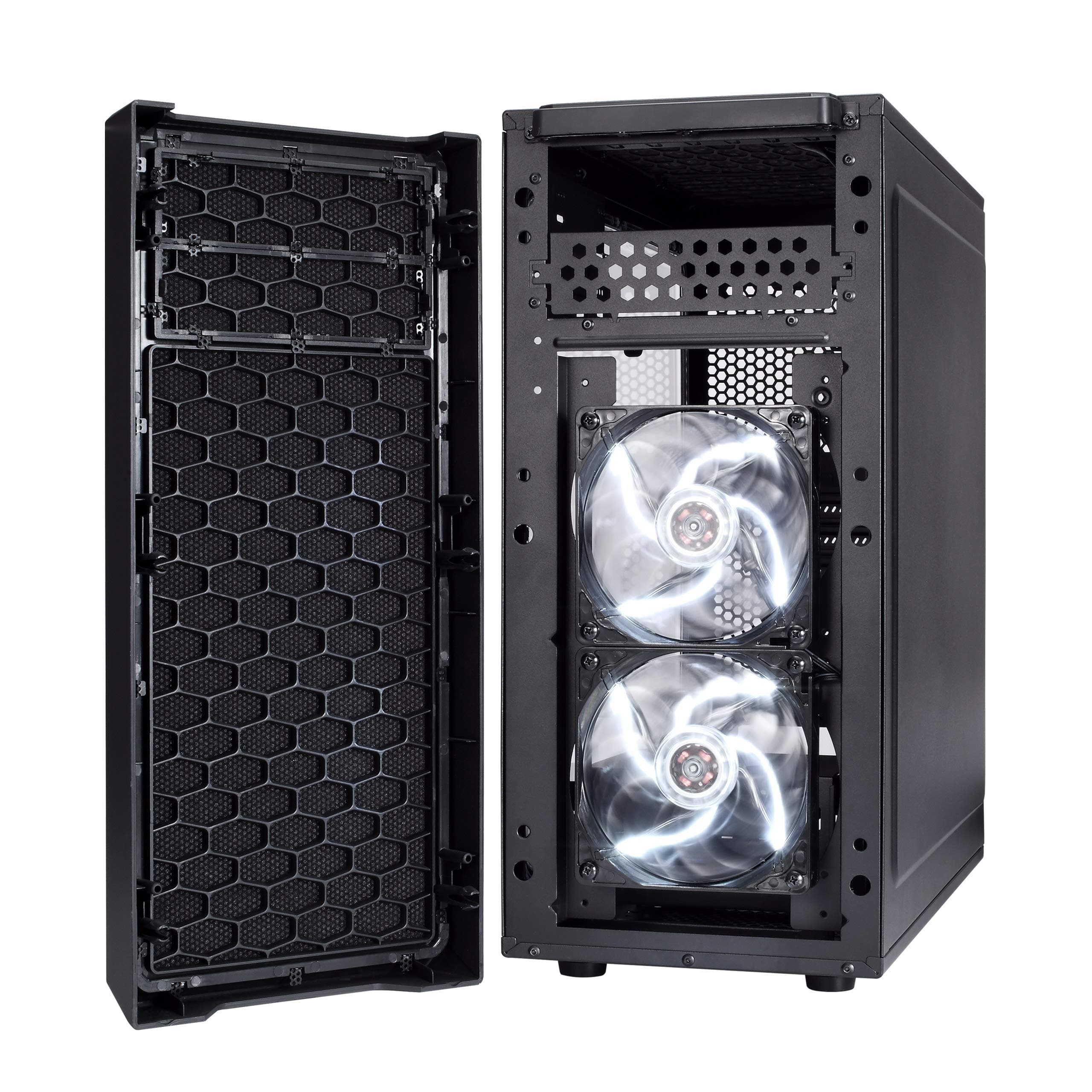 Fractal Design Focus G Black Window, PC Gehäuse (Midi Tower mit seitlichem Fenster) Case Modding für (High End) Gaming PC, schwarz Bild 8