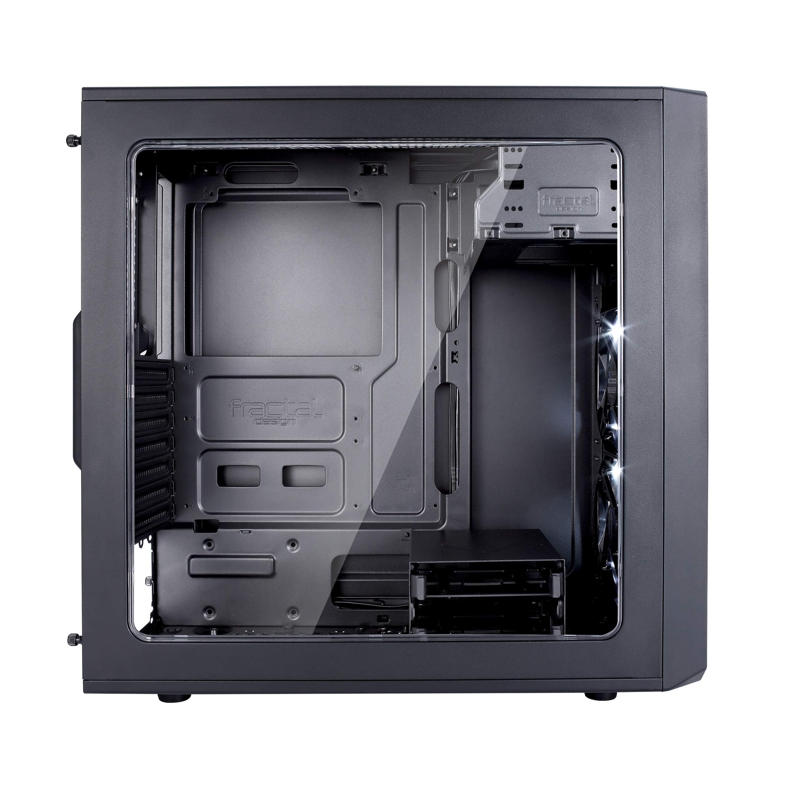 Fractal Design Focus G Black Window, PC Gehäuse (Midi Tower mit seitlichem Fenster) Case Modding für (High End) Gaming PC, schwarz Bild 6