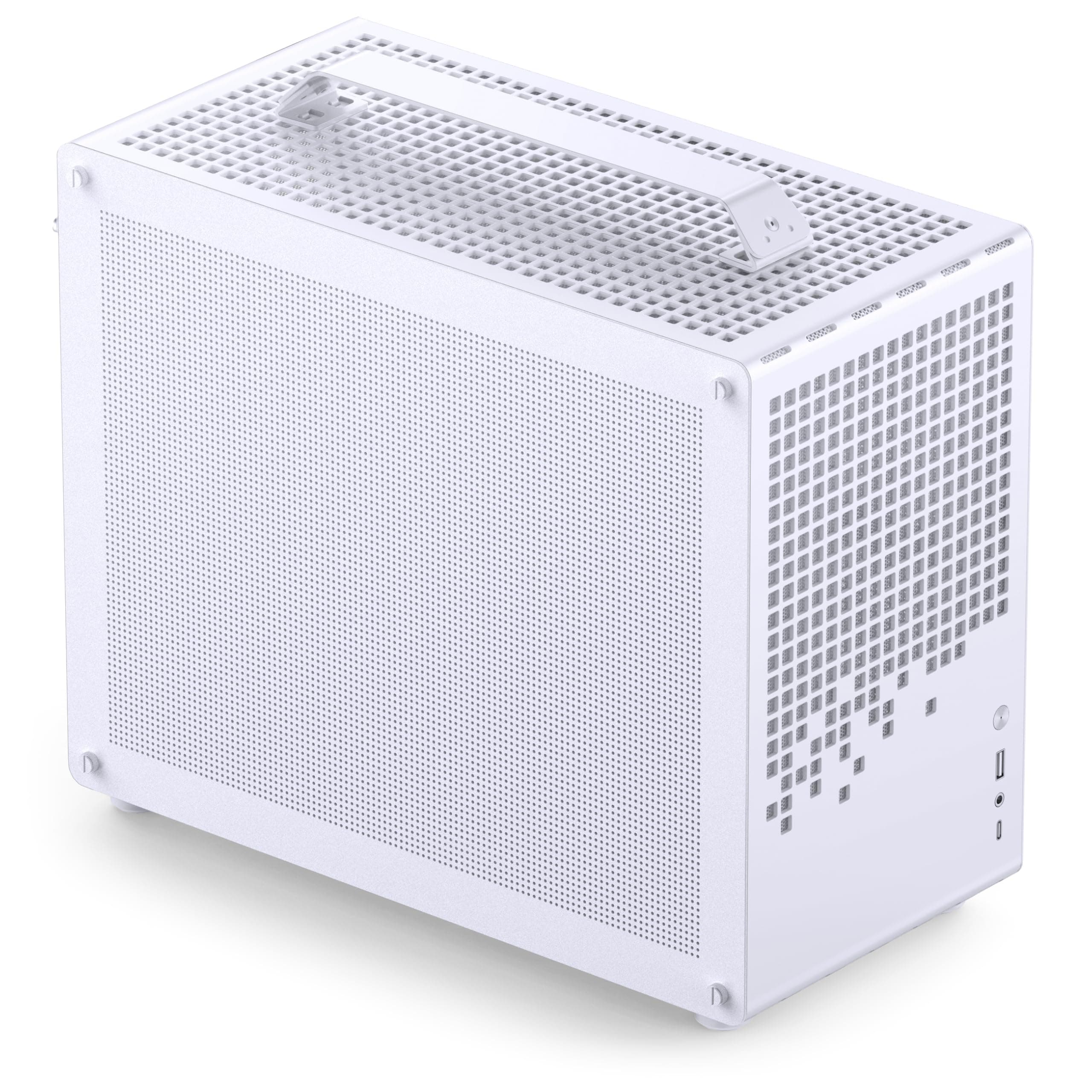 Jonsbo Jonsplus Z20 Mesh PC-Geh?use Mini Tower Micro-ATX mit Tragegriff (Z20 MESH WHITE)