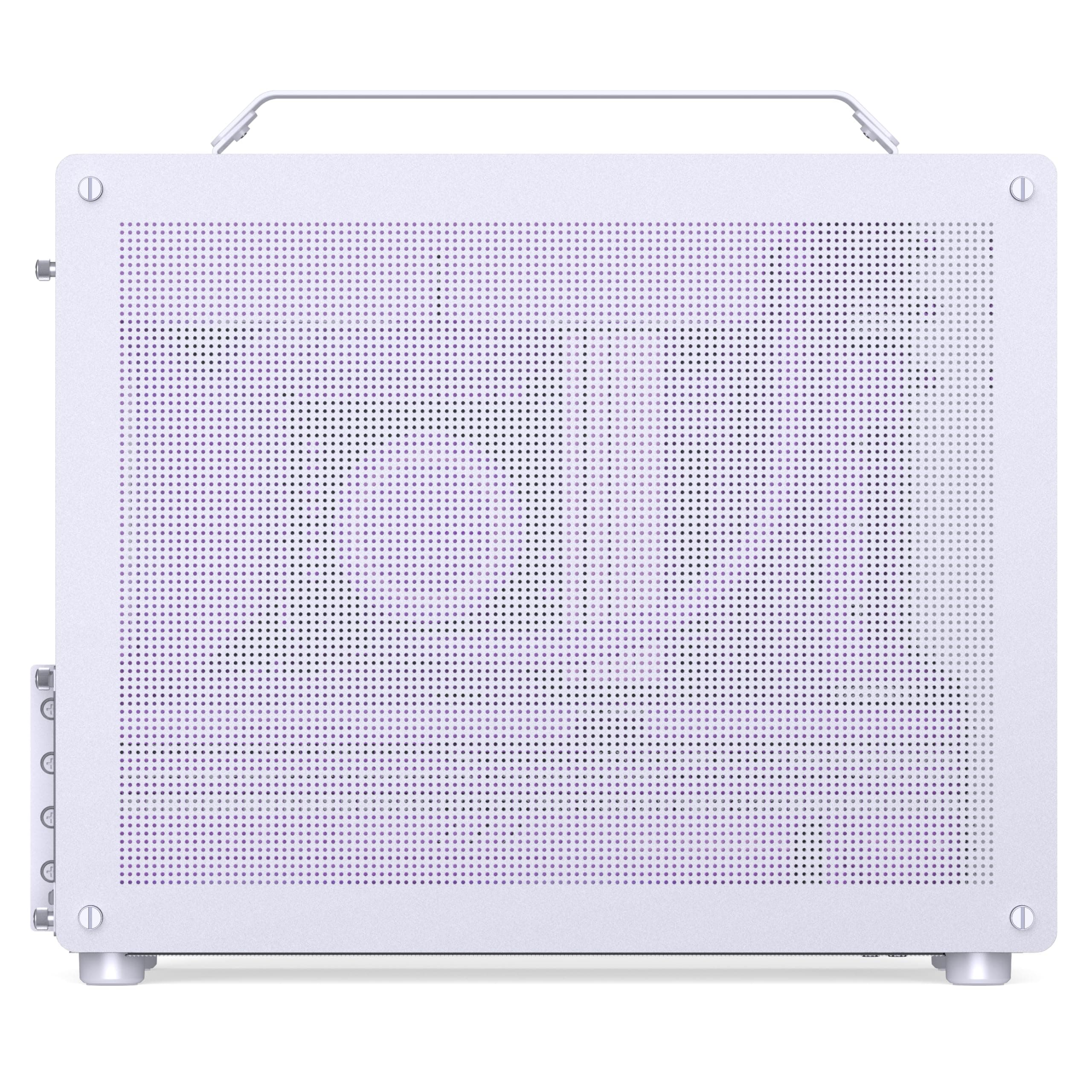 Jonsbo Jonsplus Z20 Mesh PC-Geh?use Mini Tower Micro-ATX mit Tragegriff (Z20 MESH WHITE) Bild 3