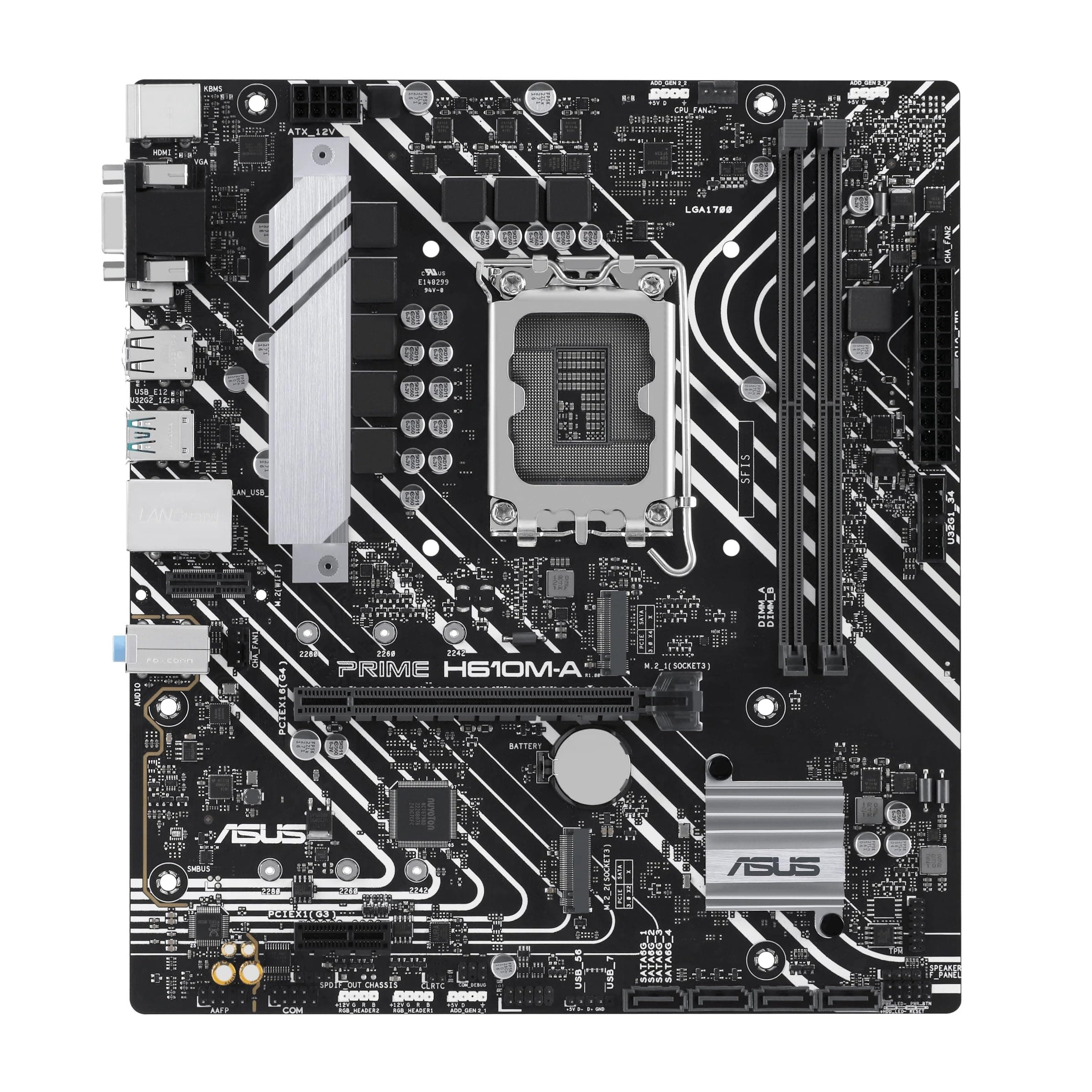 ASUS Prime H610M-A-CSM Intel H610 LGA 1700 Micro ATX Marke Bild 2