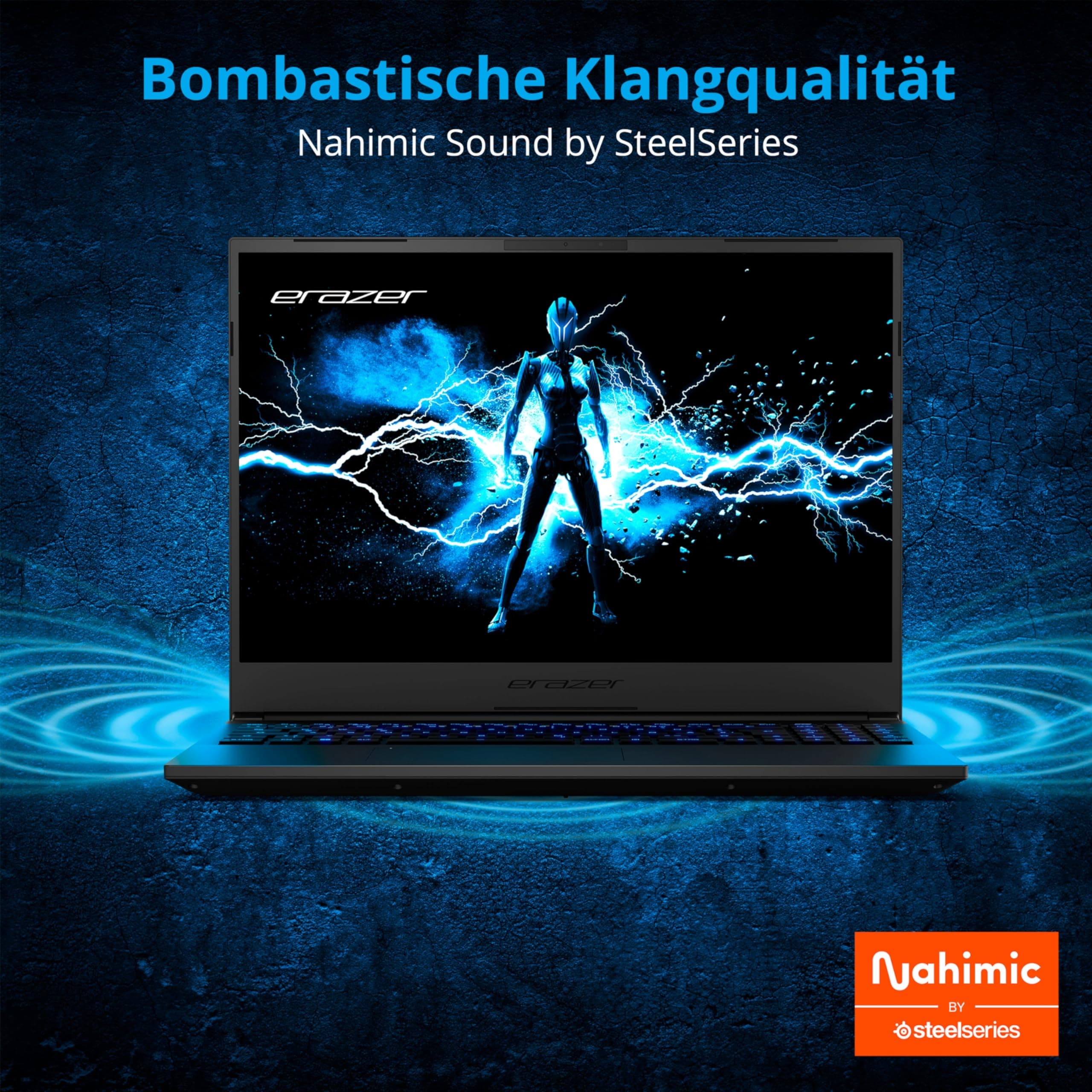 ERAZER Major X20 40,6 cm (16" Zoll 240Hz 100% sRGB) QHD+ Gaming Laptop (Intel Core i9-14900HX, 32GB DDR5 RAM, 2TB PCIe SSD, GeForce RTX 4070 8GB GDDR6, Win 11 Home) Core i9-14900HX 32.0 GB 2000 GB Nvidia GeForce RTX 4070 MD62617 Bild 6