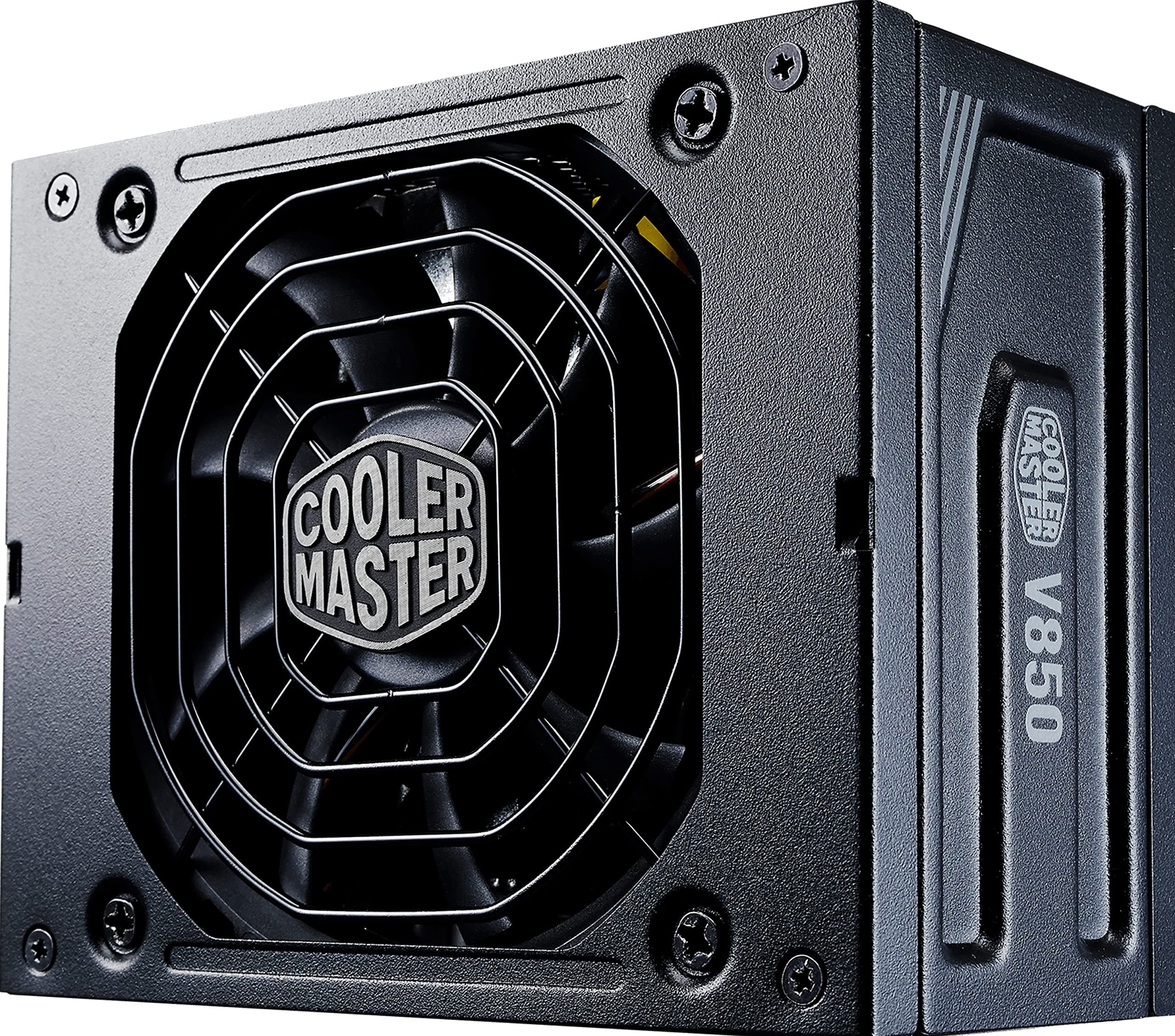 Cooler Master V850 SFX Gold, 850 Watt SFX-Netzteil (EU-Stecker), 80 Plus Gold, modulares SFF/Mini ITX PC-Netzteil, semi-passiver leiser hydrodynamischer 92mm FDB-Lüfter, SFX-ATX Adapter Bild 2