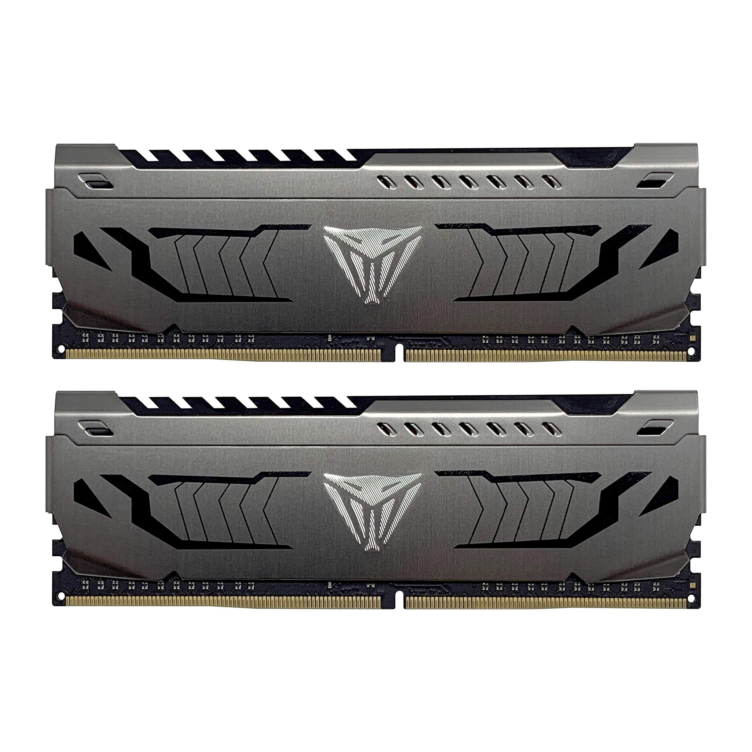 Patriot Viper Steel DDR4 32GB (2 x 16GB) 3200MHz Gaming Arbeitsspeicher Kit doppelte Bausätze 32 GB 3200 (2x16GB)
