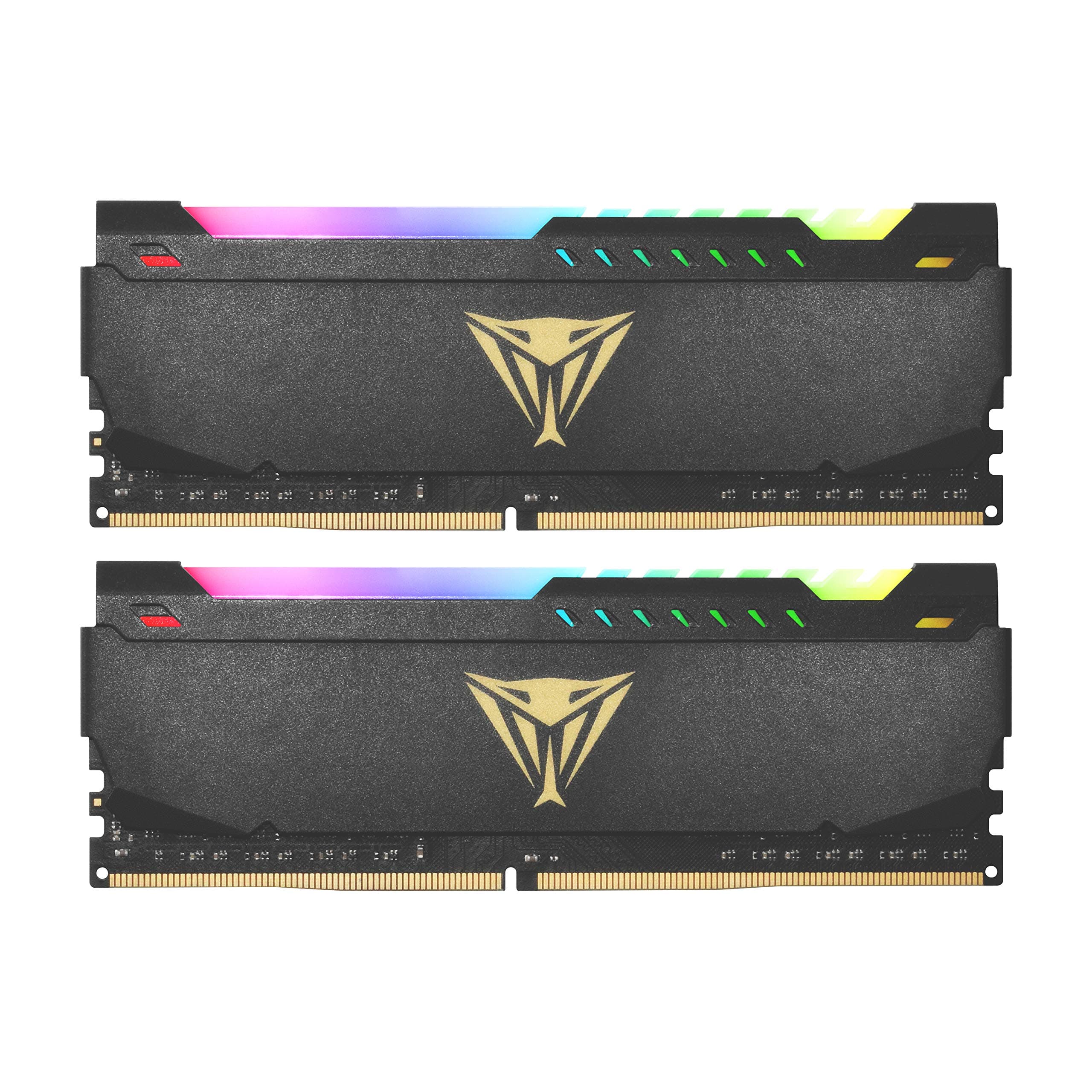 Patriot Viper Steel RGB DDR4 32GB (2 x 16GB) 3200MHz CL16 Gaming Arbeitsspeicher Kit 32GB (2 x 16GB) 3200MHz Kit CL16