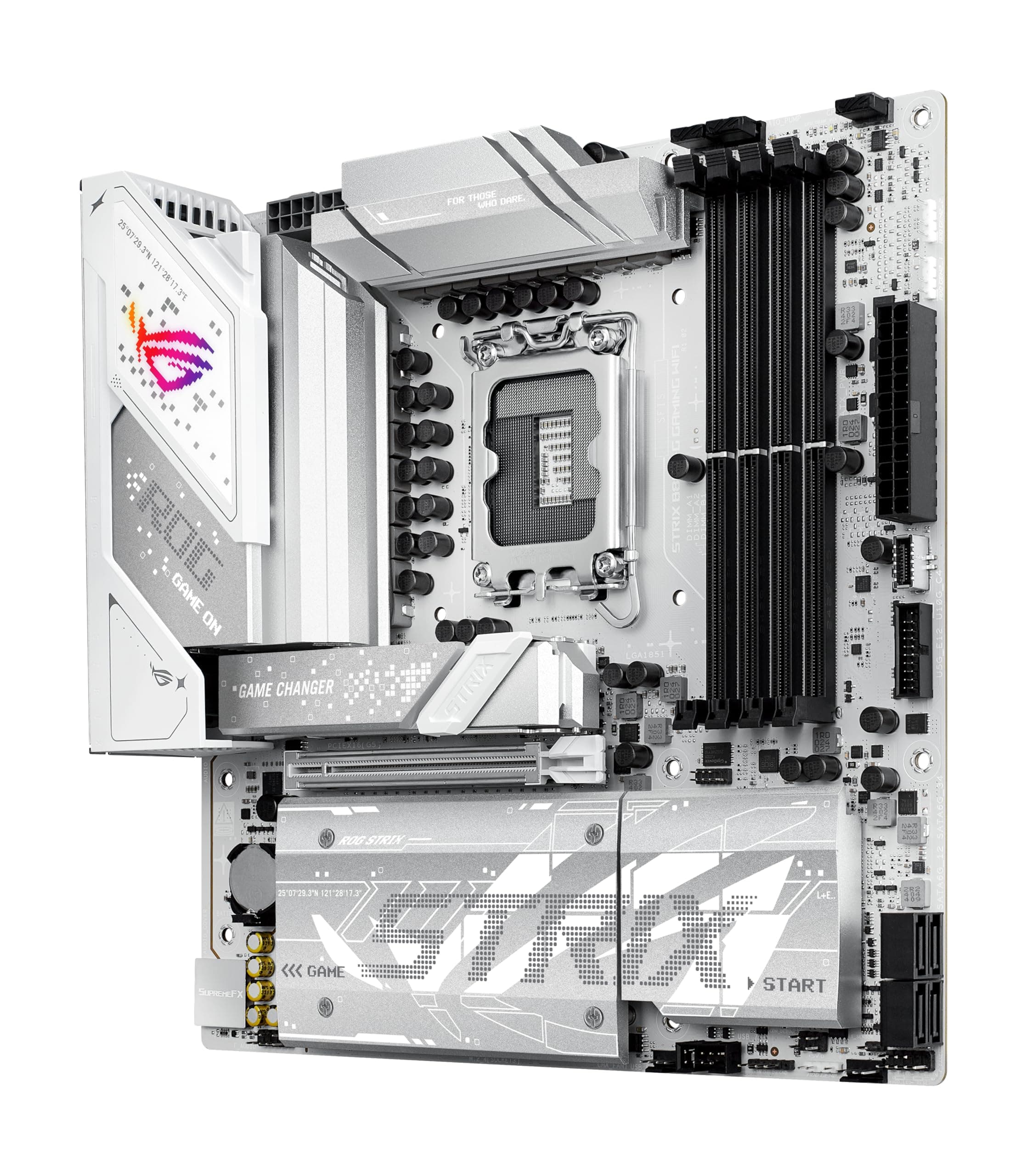 ASUS ROG Strix B860-G Gaming WiFi Mainboard Sockel Intel LGA 1851 (Intel B860, mATX, DDR5 Speicher, PCIe 5.0, WiFi 7, 3X PCIe 4.0 M.2, Aura Sync) Bild 7