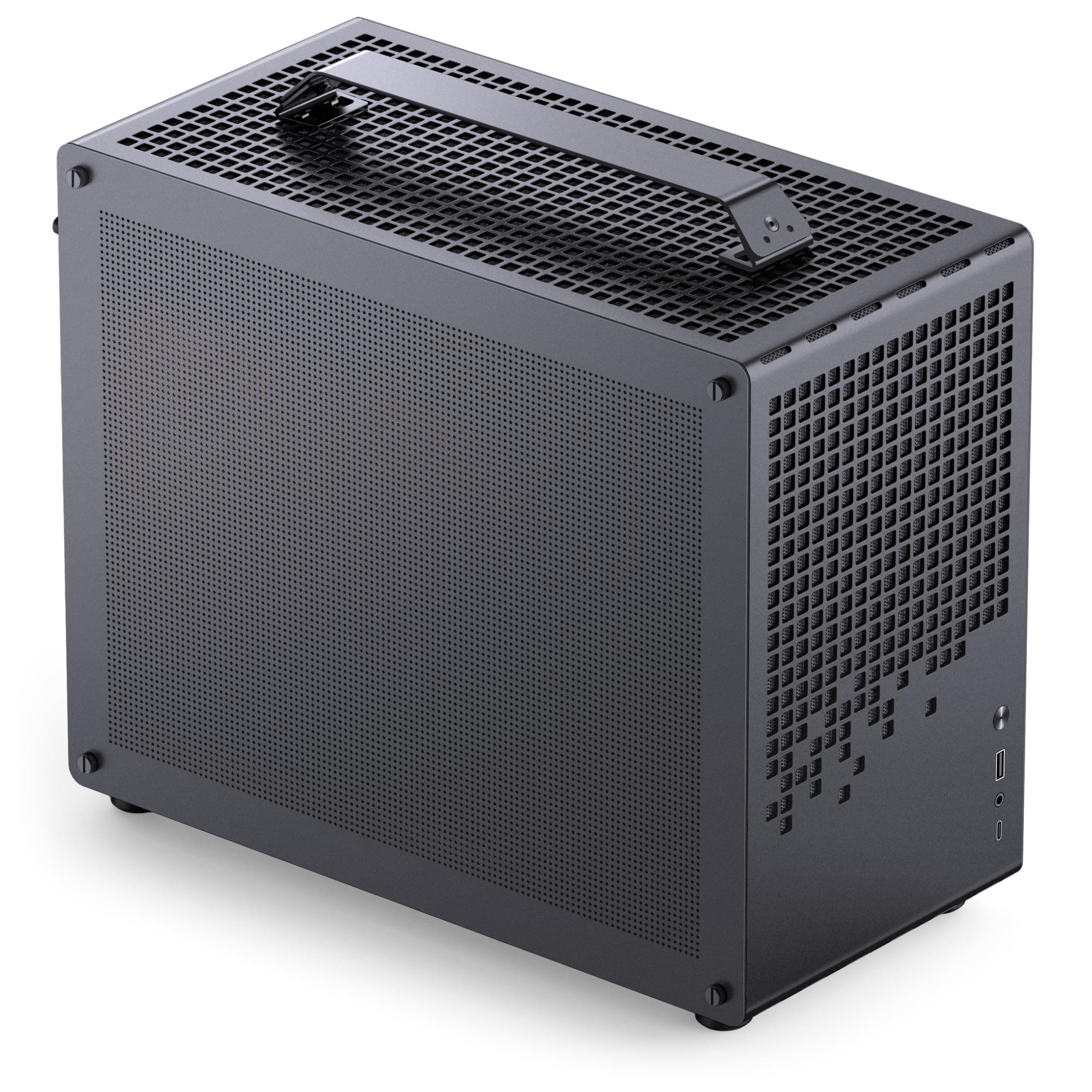 Jonsbo Mini-Tower Gehäuse, PC-Gehäuse, Gaming-Gehäuse Schwarz