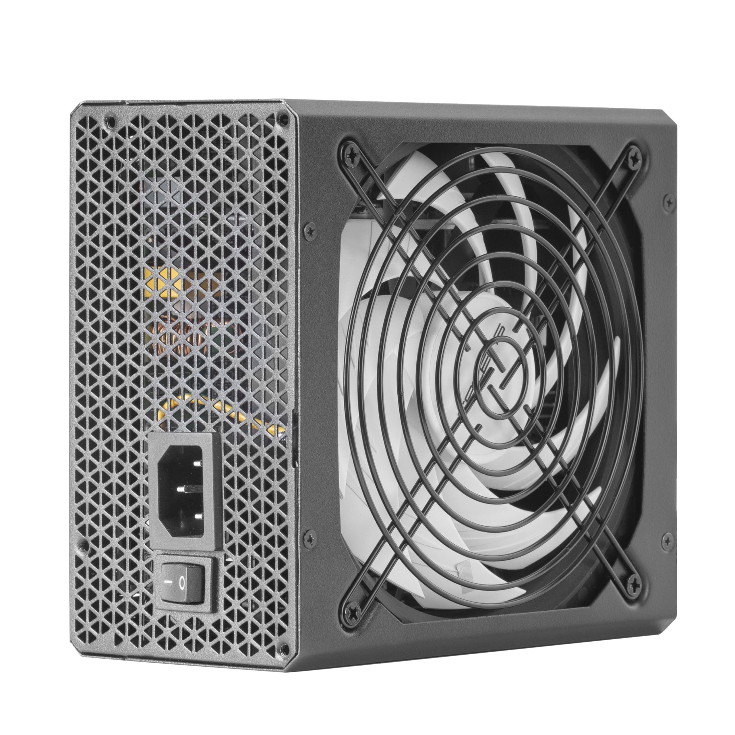 Tacens Radix VII AG 800S, 800W ATX PSU, 10 Jahre Garantie, 80Plus Silber, 87% Effizienz, SMD- und DC-DC-Technologien, AI-RPM 140mm FDB-Lüfter, TK 105º Japanische Kondensatoren, Schwarz Bild 5
