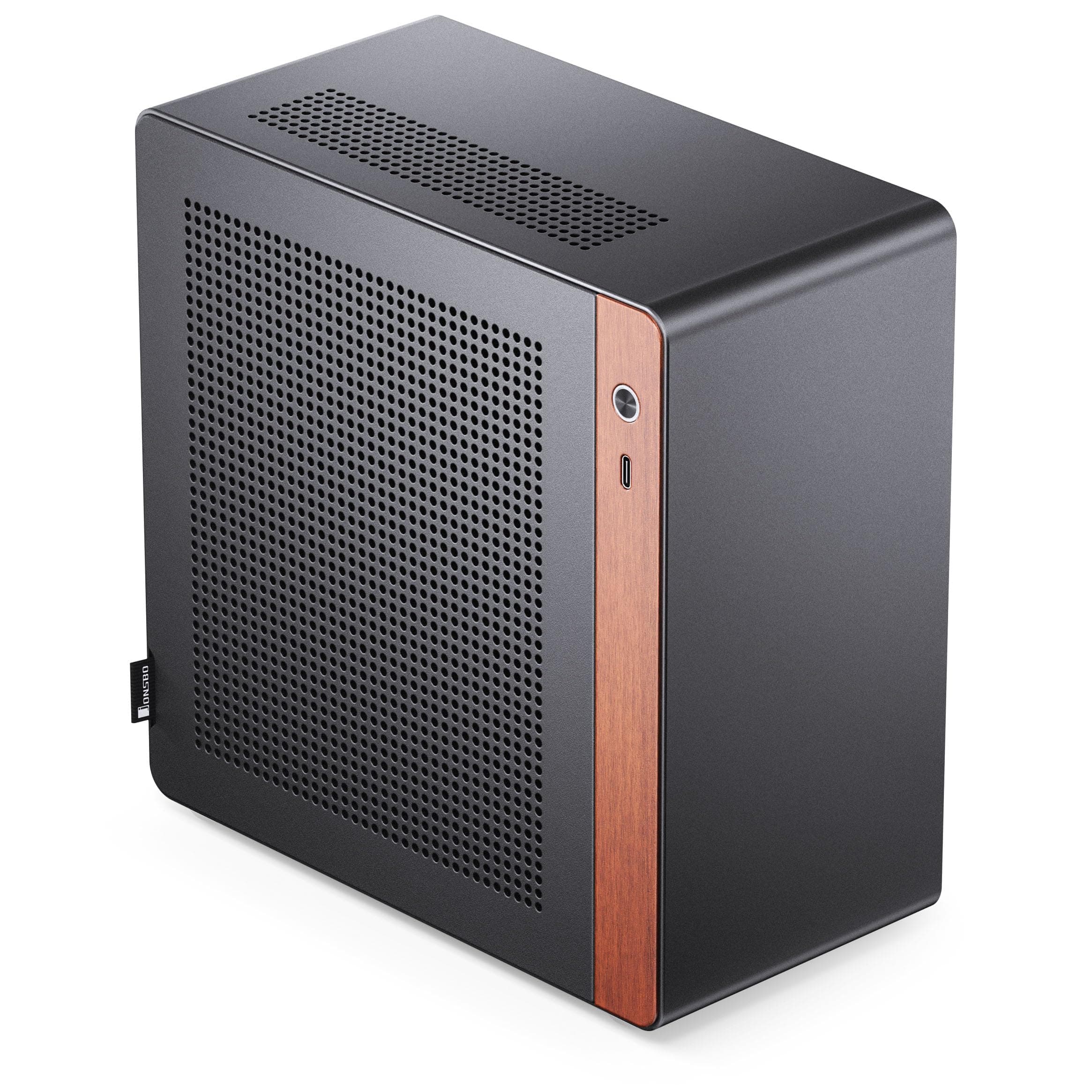 Jonsbo NV10 ITX Mini-Desktop-Gehäuse, 3,3 mm, Aluminiumlegierung, Gehäuseschale, unterstützt 1U Flex Power Suppl 4,5 l Volumen, kleines PC-Gehäuse Bild 7