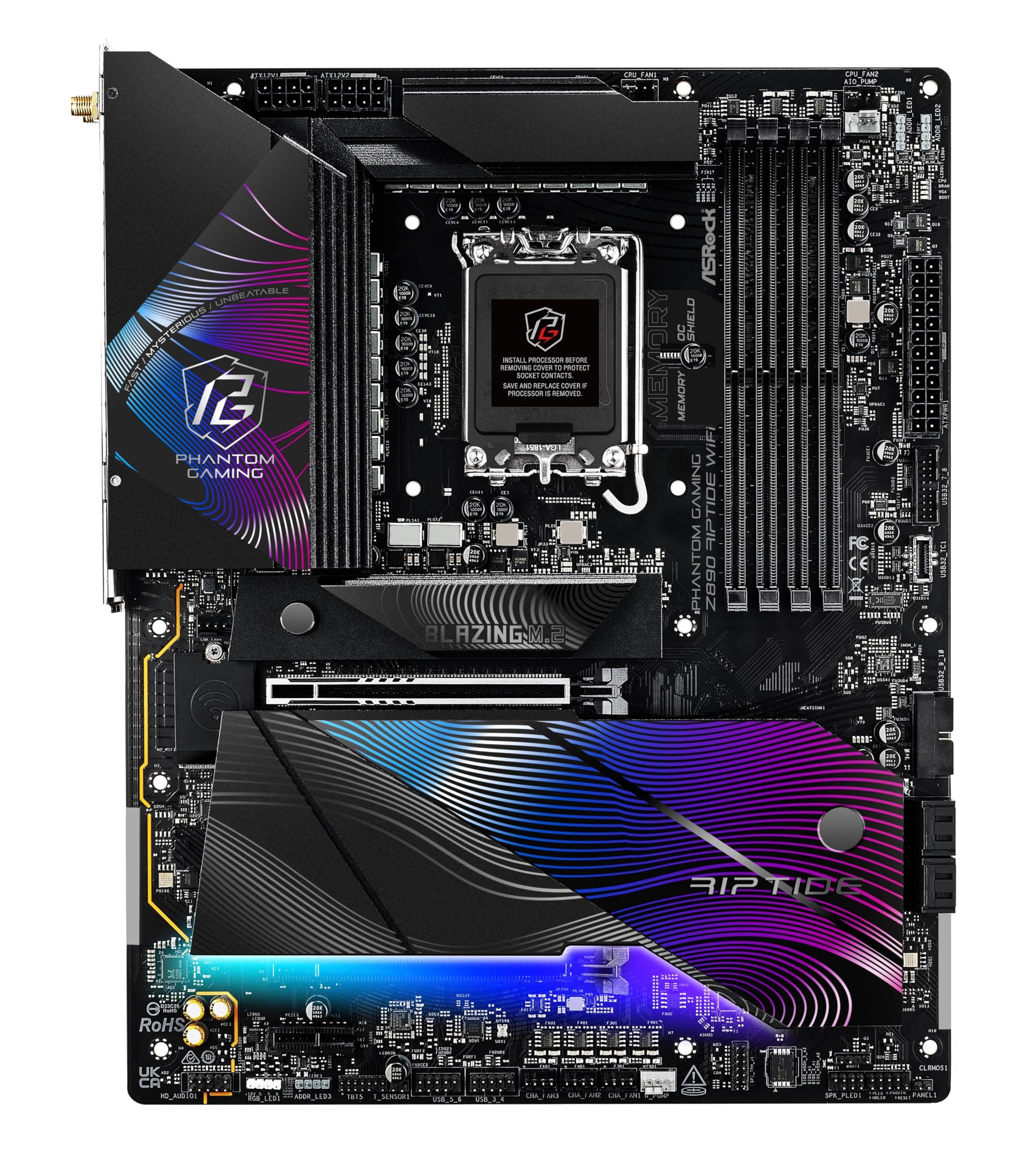 ASRock Z890 Phantom Gaming Riptide WiFi Intel S1851 DDr5 Bild 3