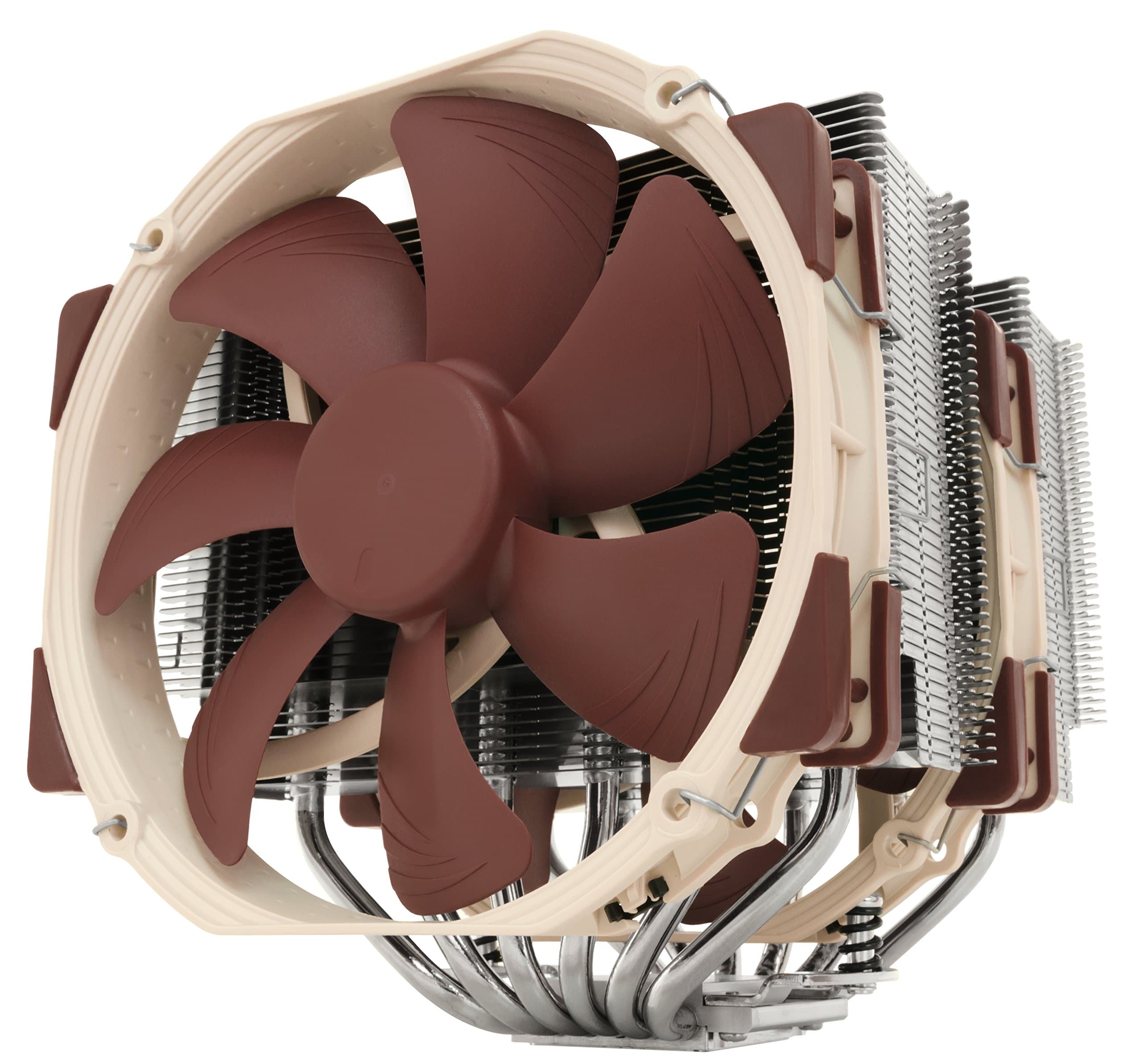 Noctua NH-D15, Premium CPU Kühler mit 2x NF-A15 PWM 140mm Lüftern (Braun) Bild 2