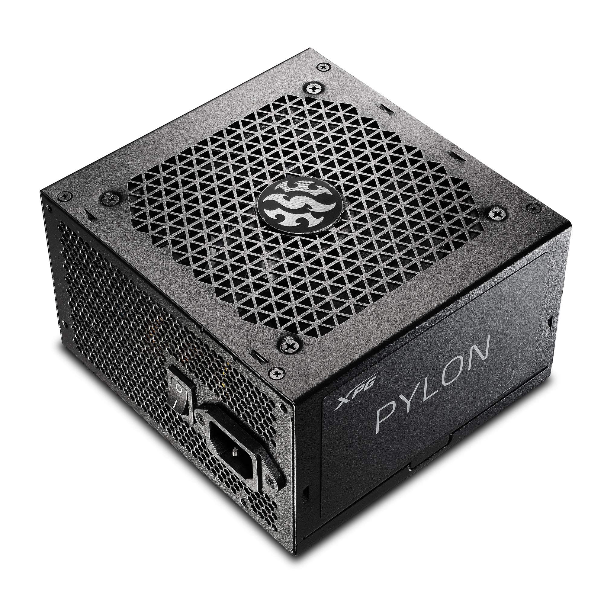 XPG Pylon 80 Plus Bronze ATX-Netzteil (leiser 120 mm FDB-Lüfter, japanischer Hauptkondensator, industrielle Schutzschaltungen, 750 Watt, EU, Schwarz) Bild 3
