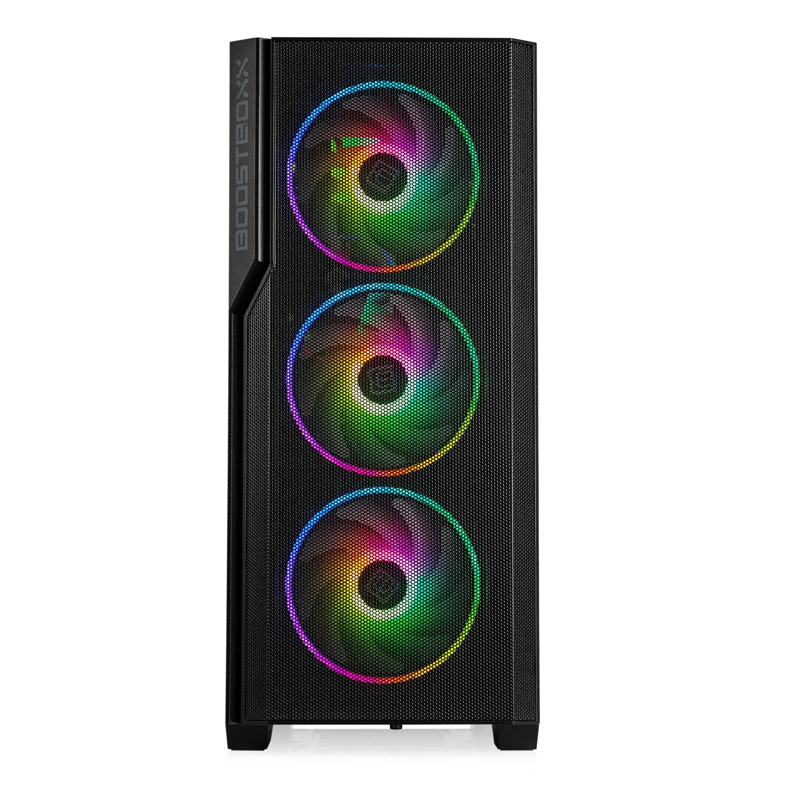 Gaming PC mit Windows 11 Home | AMD Ryzen 5 5500 6x3.6GHz | RTX 3050 | 1000GB M.2 NVMe | 16GB DDR4 RAM | WLAN | Computer für Zocker, Gamer Desktop Rechner zum Spielen | A12110 Hero Airflow 1000.0 GB 16.0 GB RTX 3050 Windows 11 Home Bild 3