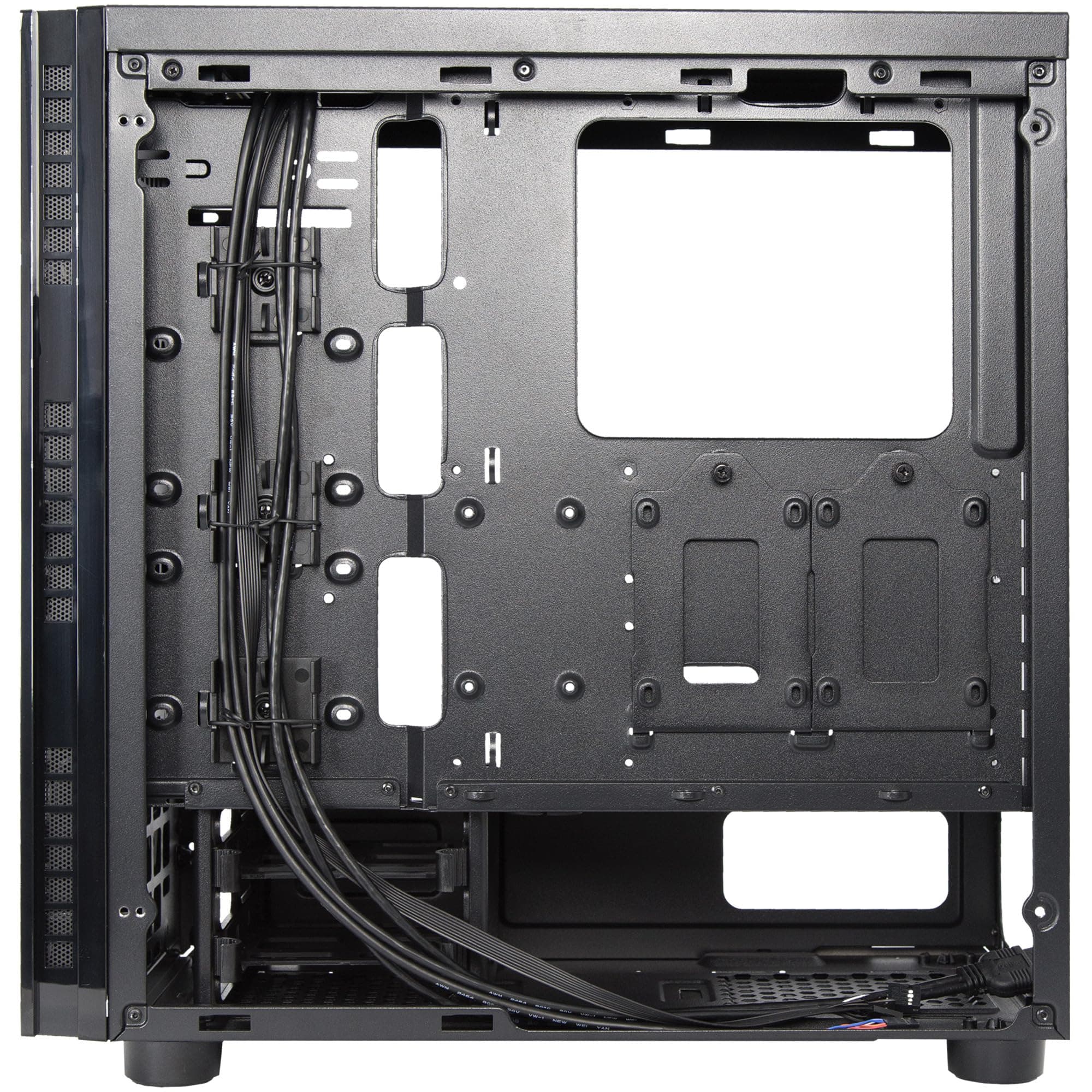 Chieftec Hawk Gaming ATX Tower Side Tempered Glass AL-02B-TG-OP Schwarz Bild 7