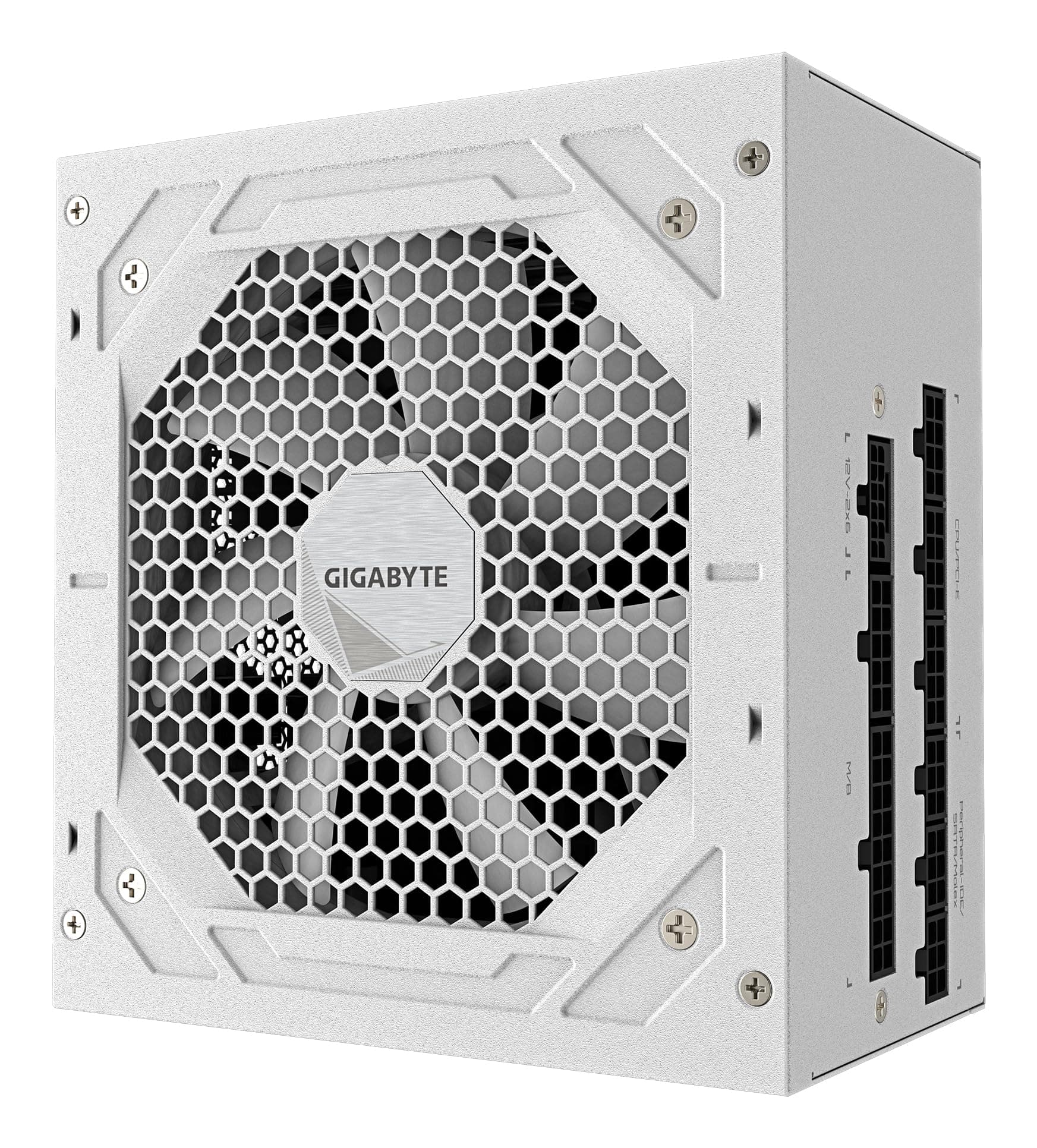 GIGABYTE UD1000GM PG5 V2 Ice Netzteil – PCIe Gen 5.1, 80 Plus Gold, Vollmodulares Design, 120-mm-Lüfter, ATX 3.1-kompatibel, EU-Stecker Bild 3