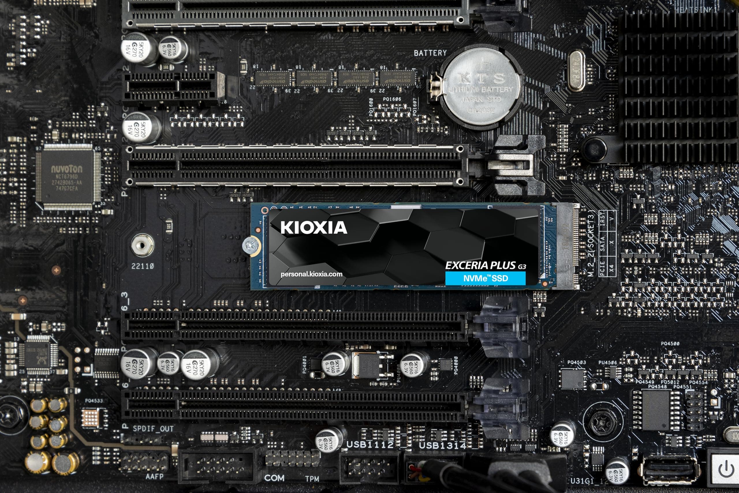 KIOXIA Exceria Plus G3 1TB Disco SSD 5000MB/S NVMe PCIe 4.0 M.2 Gen4 Bild 3