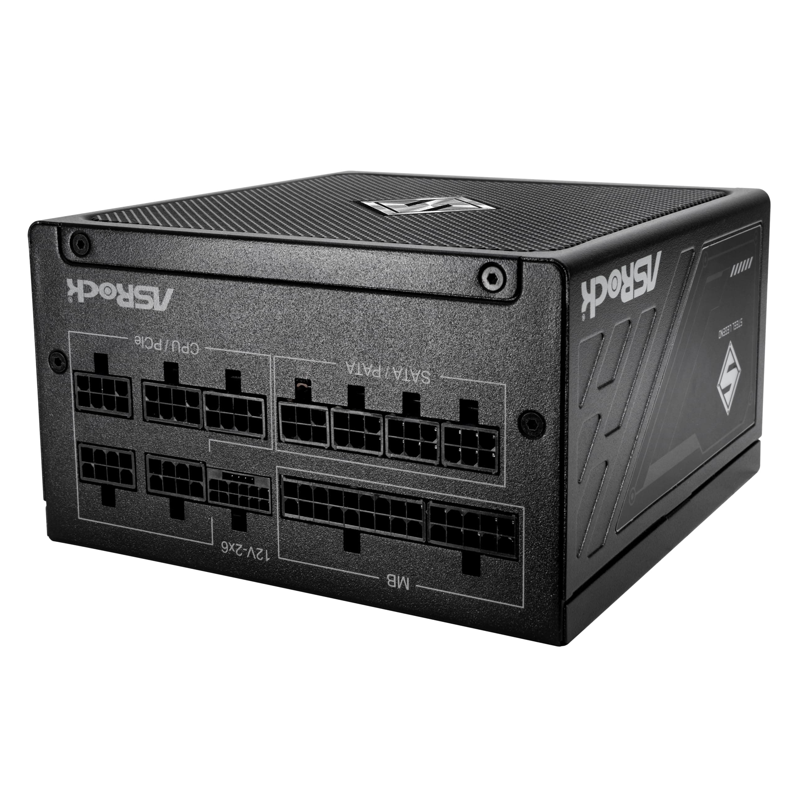 ASRock Steel Legend SL-850G, 850W ATX Netzteil, 80+ Gold, Schwarz Bild 2