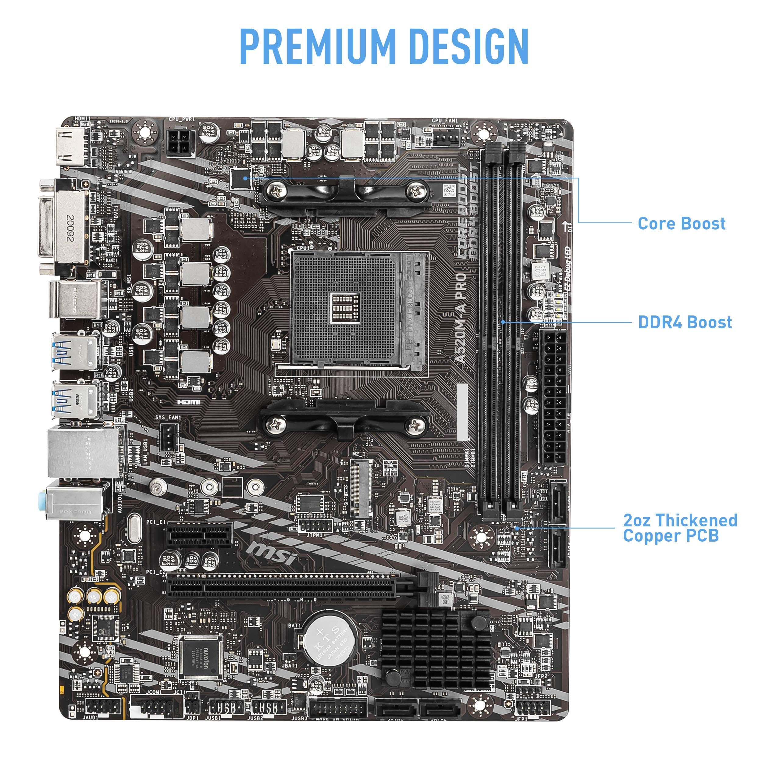 MSI A520M-A PRO Bild 3